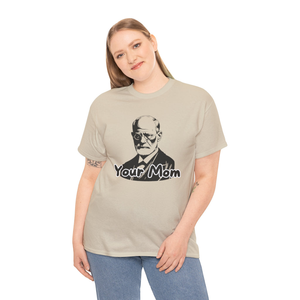 Graphic Tee – Vintage Freud ‘Your Mom’ Funny Psychoanalysis T-Shirt