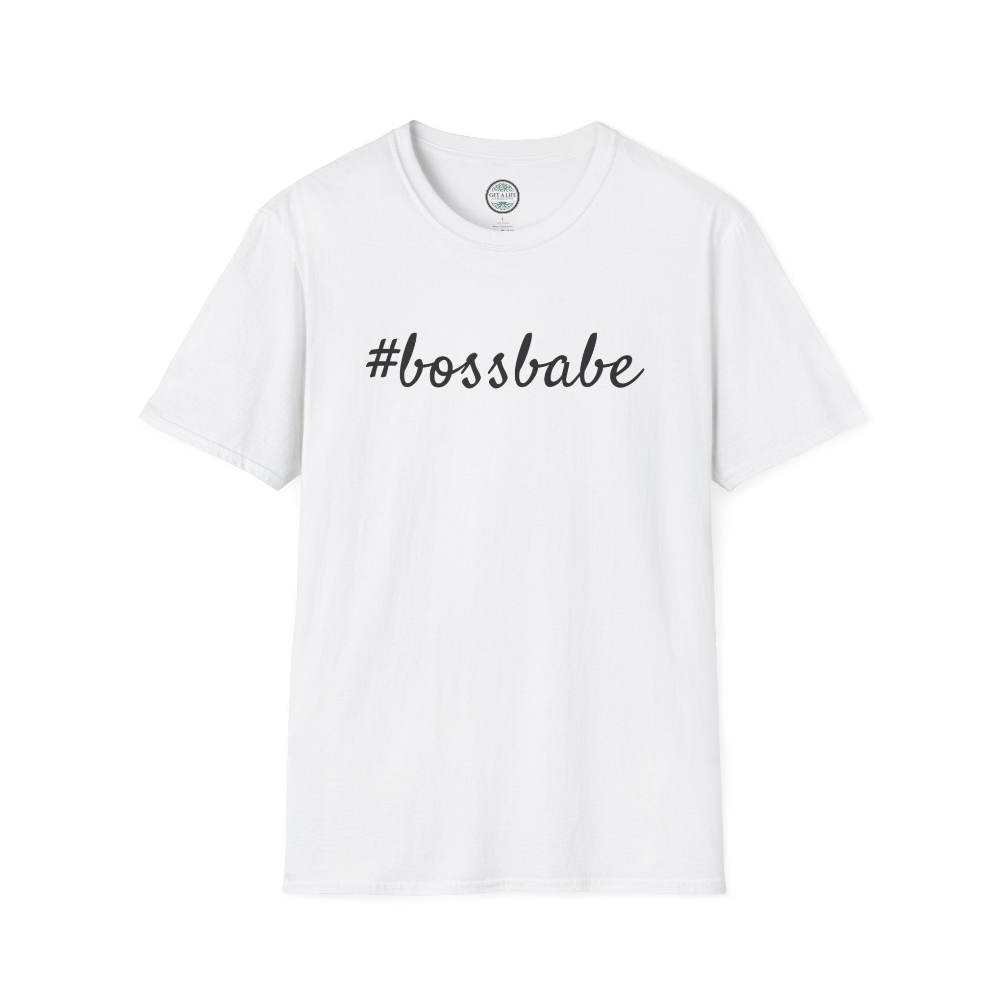 Bossbabe Graphic T-Shirt — #bossbabe Script Tee for Female Entrepreneurs