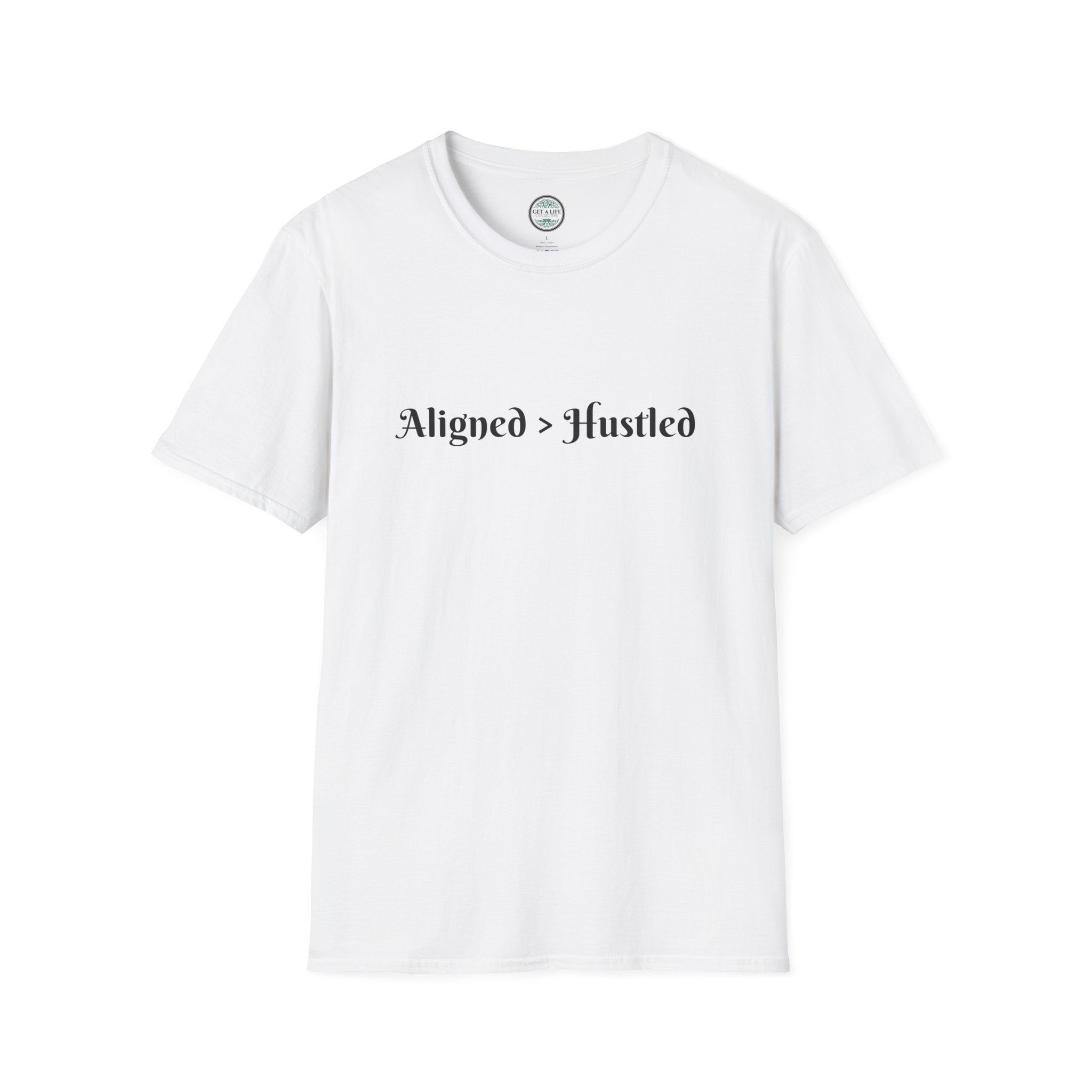 Aligned Hustle Unisex Softstyle T-Shirt