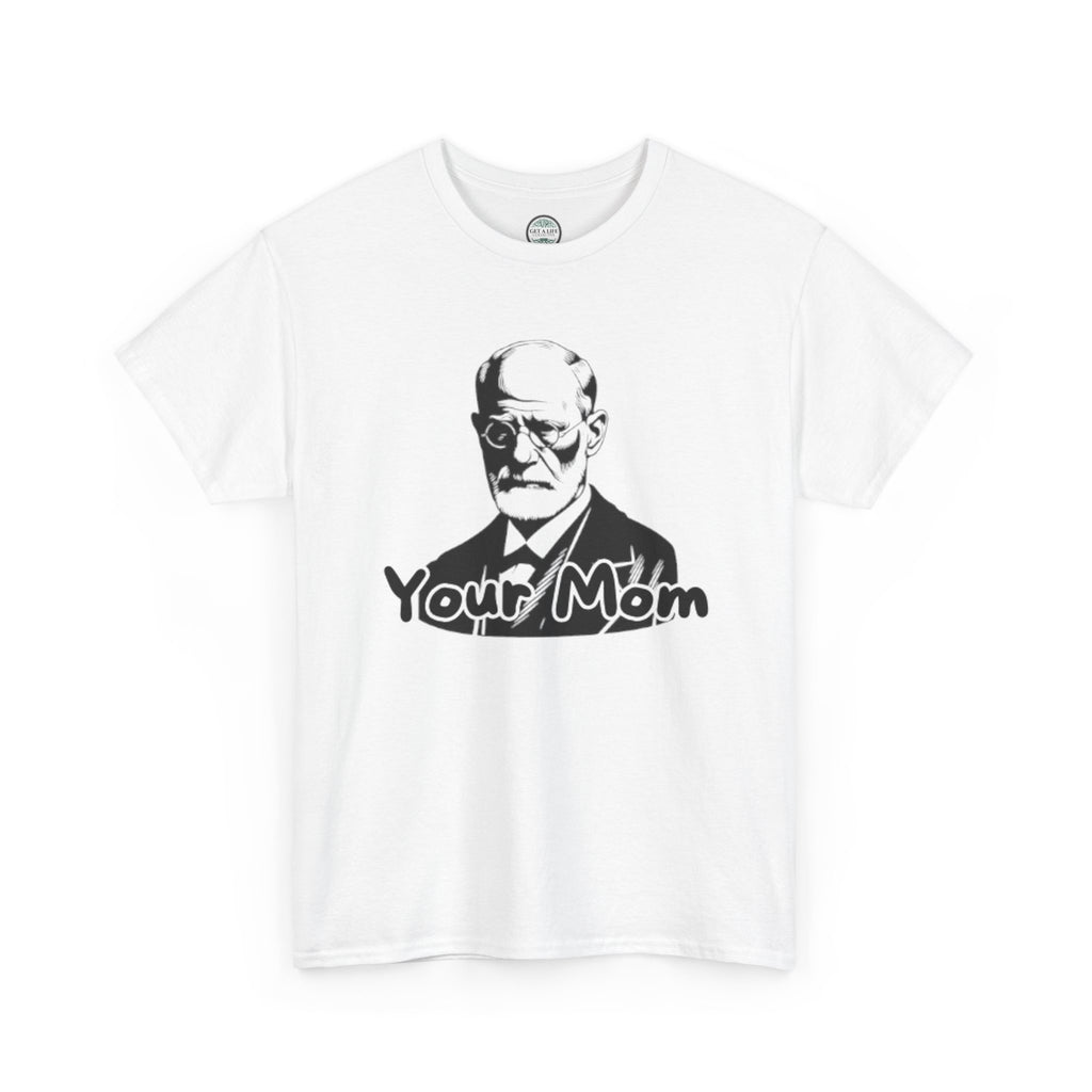 Graphic Tee – Vintage Freud ‘Your Mom’ Funny Psychoanalysis T-Shirt