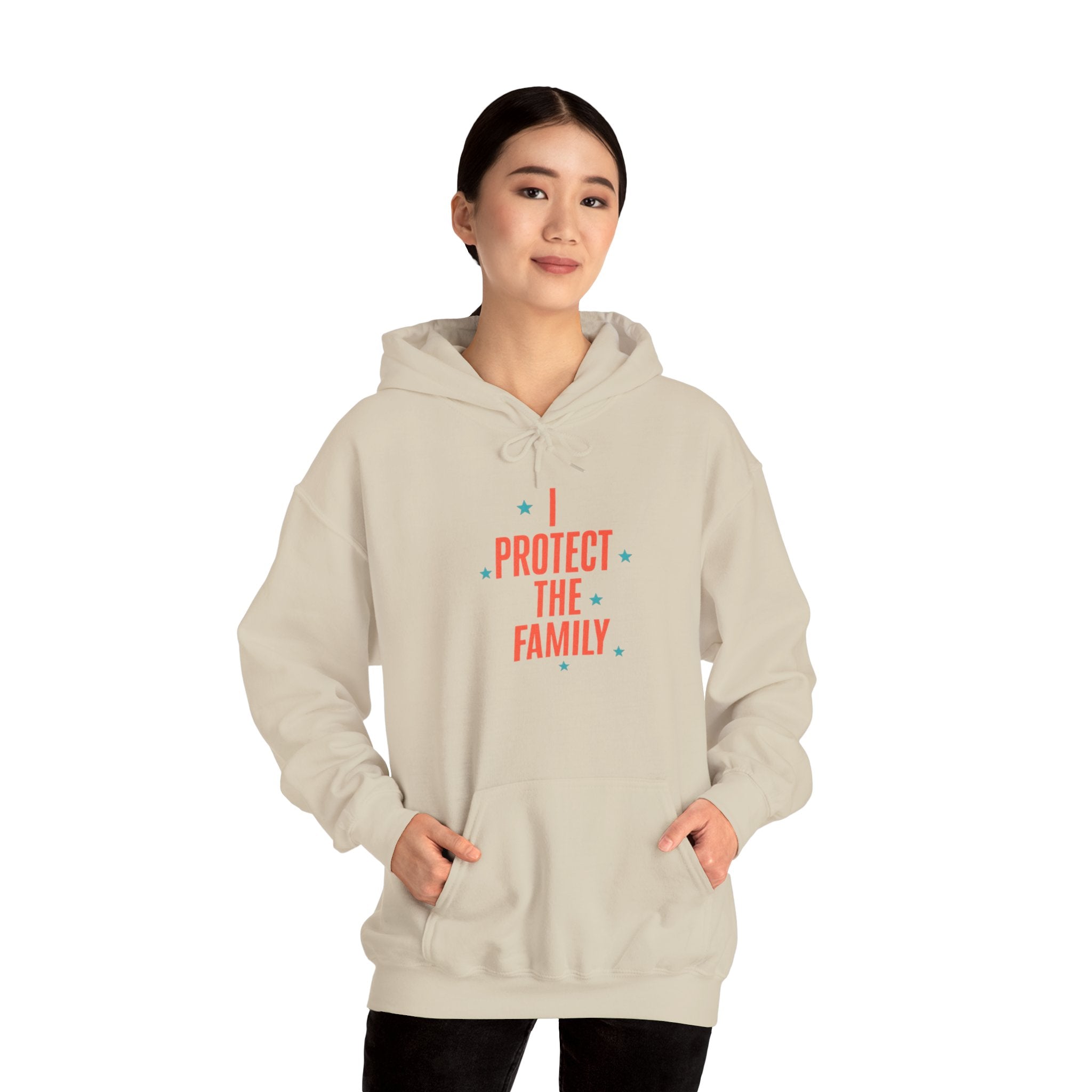 I Protect The Family Hoodie — Protective Family Statement Pullover