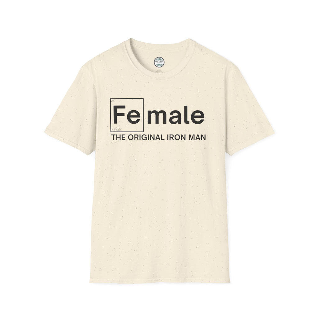 Female Iron Man Unisex Softstyle T-Shirt
