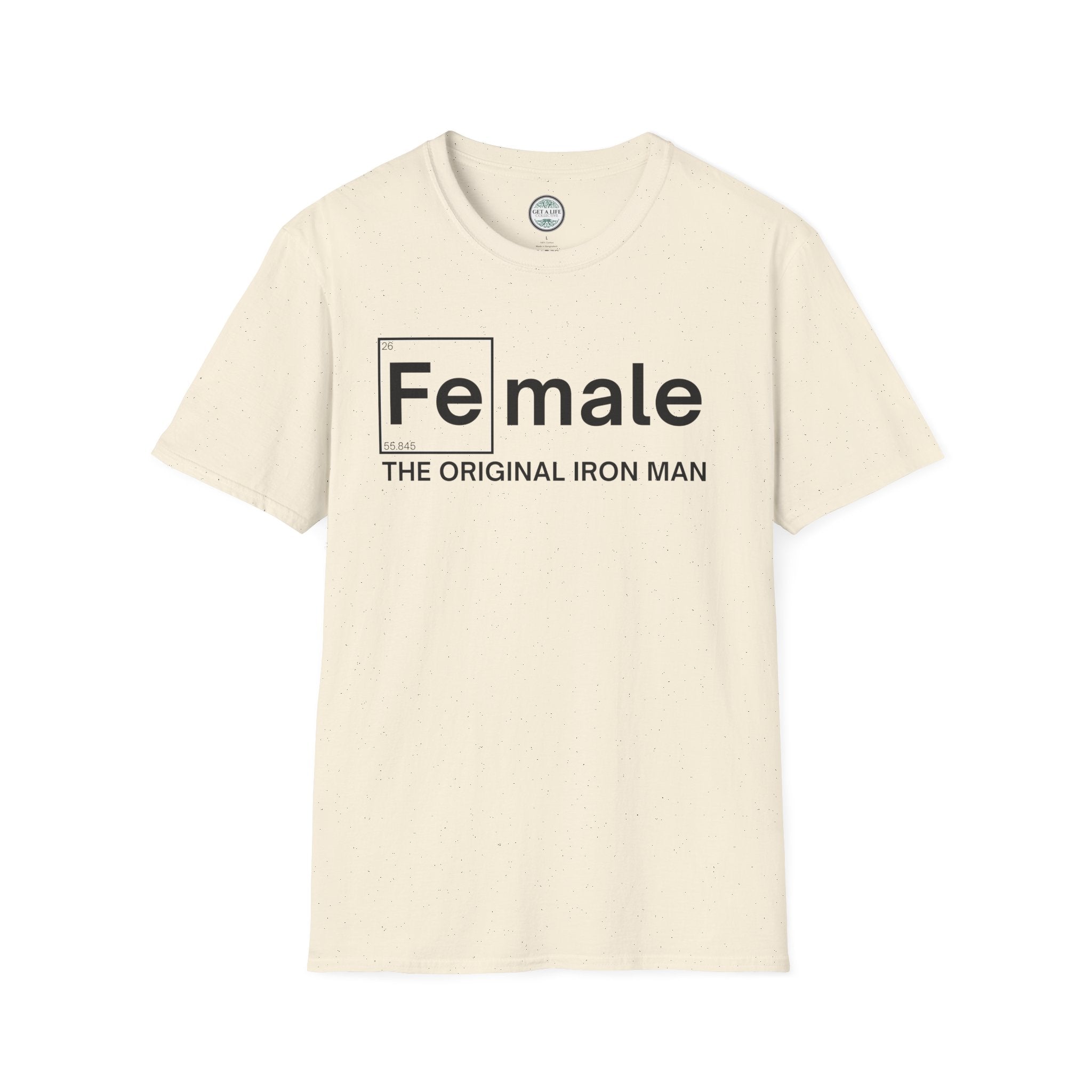 Female Iron Man Unisex Softstyle T-Shirt