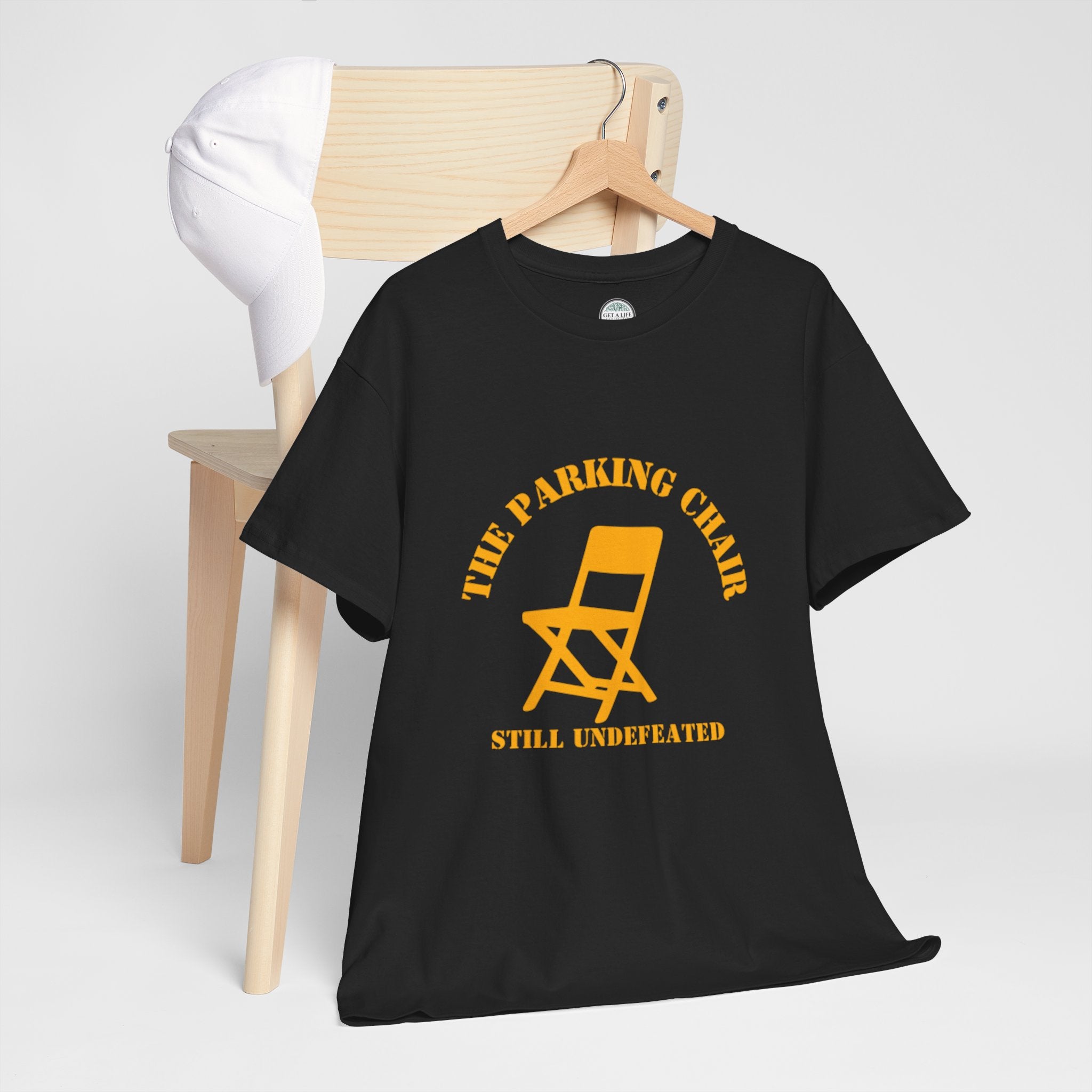 "The Parking Chair" Graphic Tee (Still Undefeated) tshirt