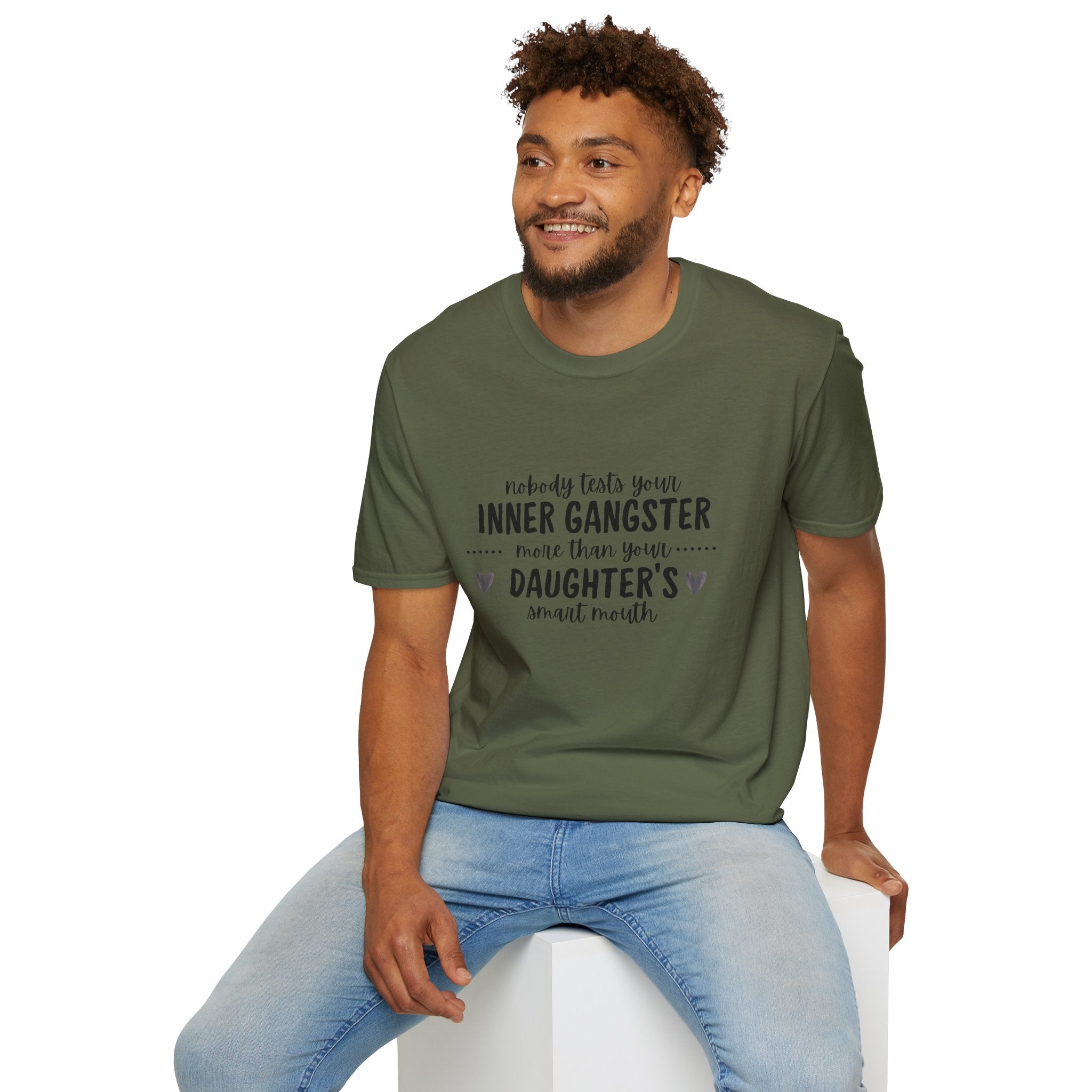 “Nobody Tests Your Inner Gangster More Than Your Daughter’s Annual Mouth” Funny Mom Tee tshirt