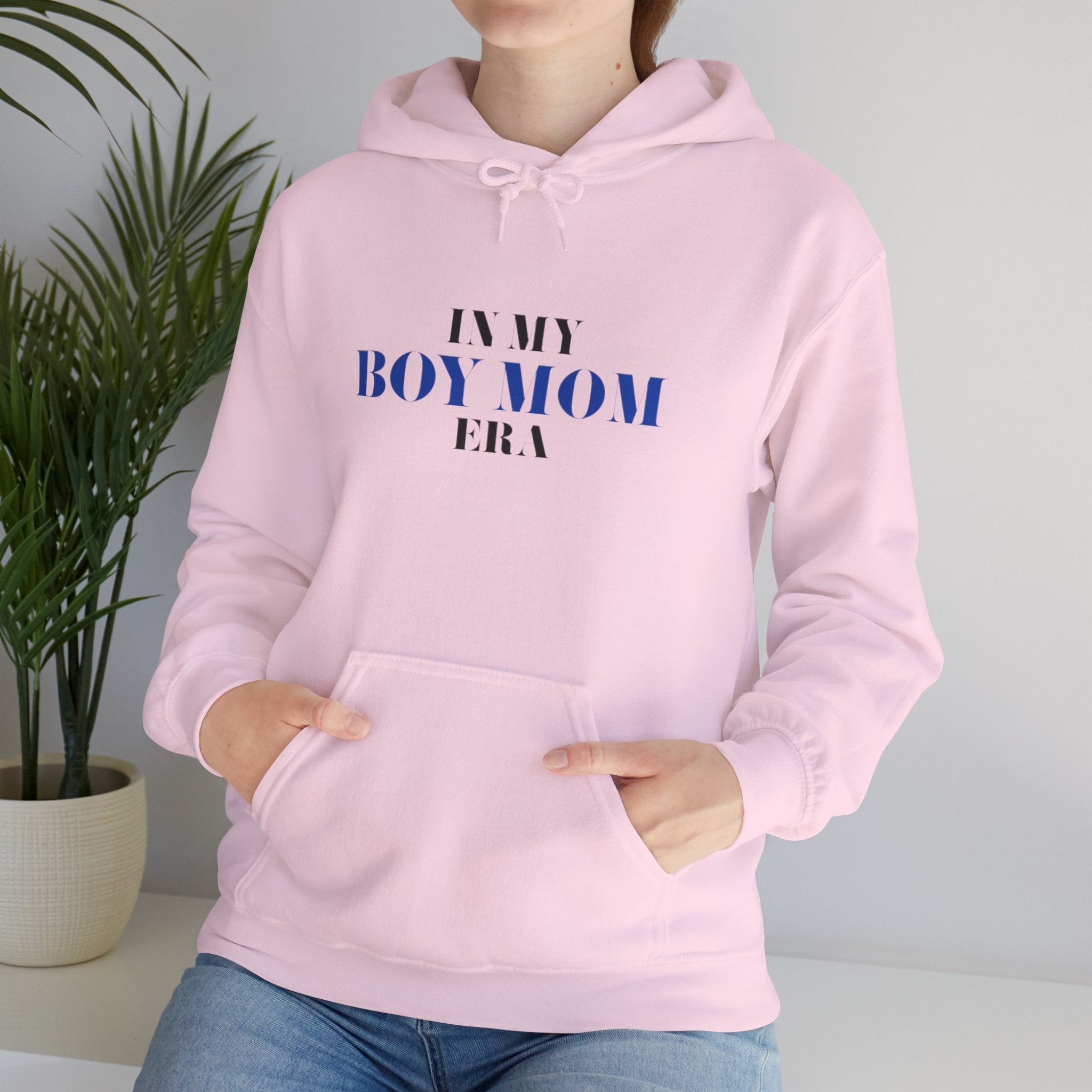 Hoodie — "In My Boy Mom Era" Feminine Boy Mom Hoodie, Mother's Day Gift