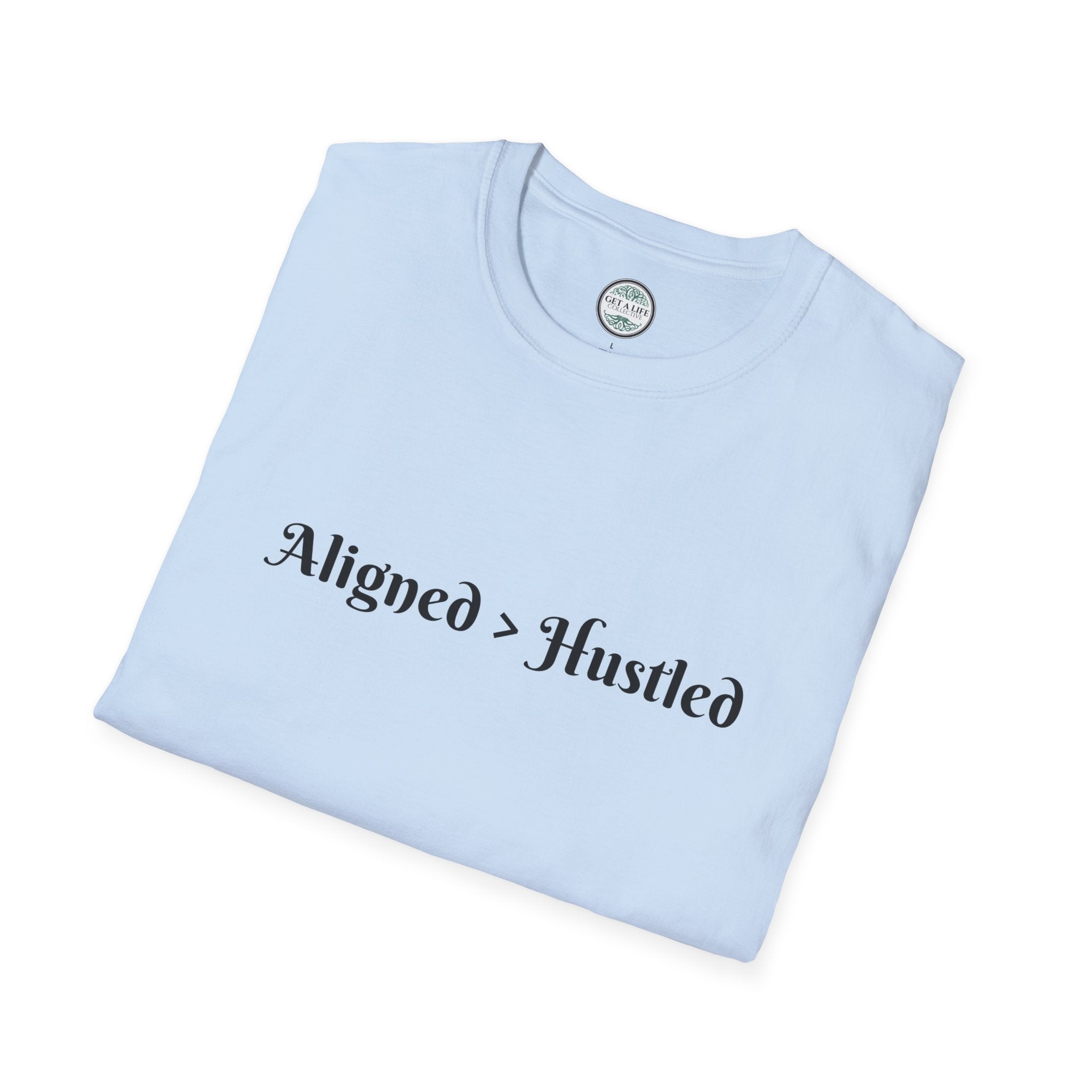 Aligned Hustle Unisex Softstyle T-Shirt