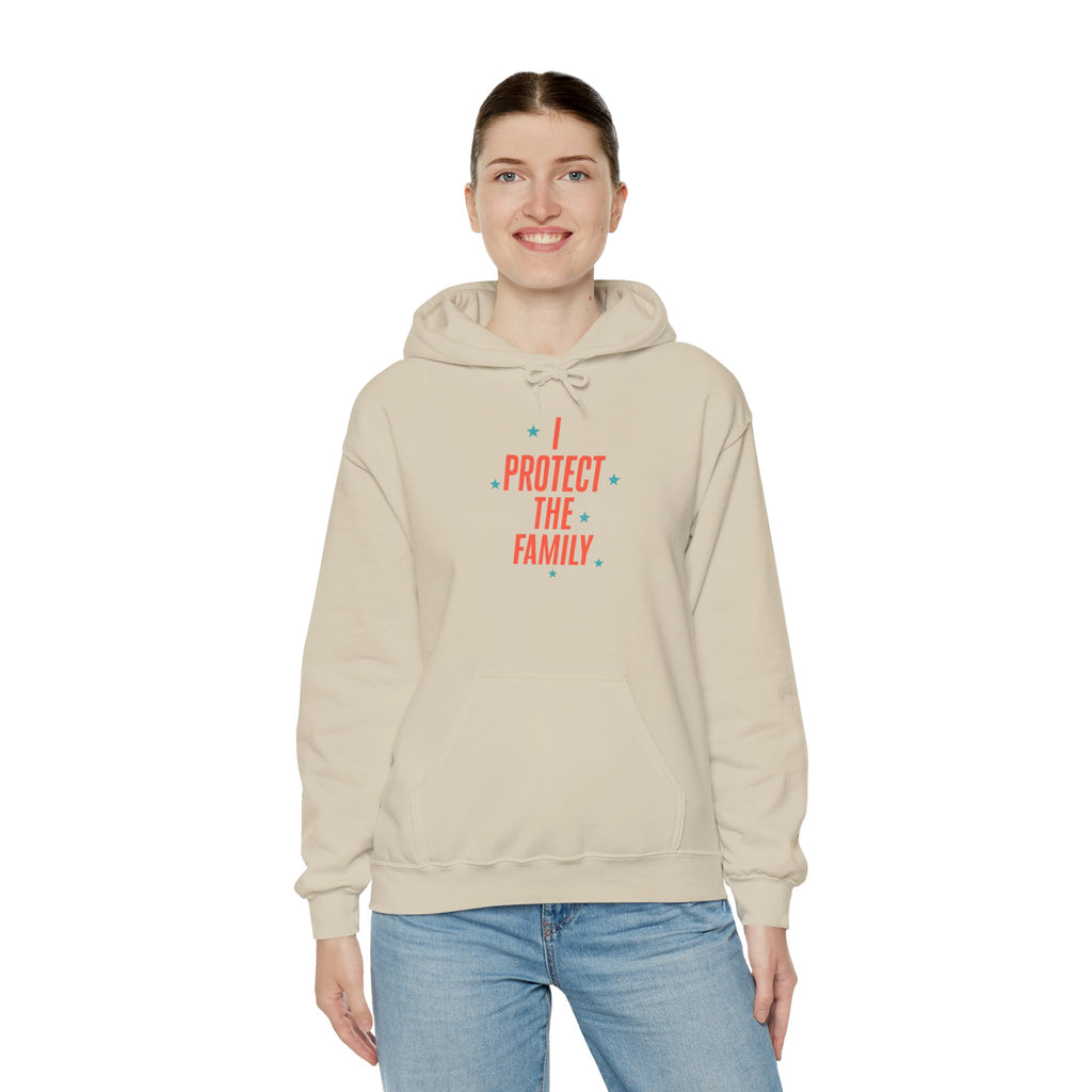 I Protect The Family Hoodie — Protective Family Statement Pullover
