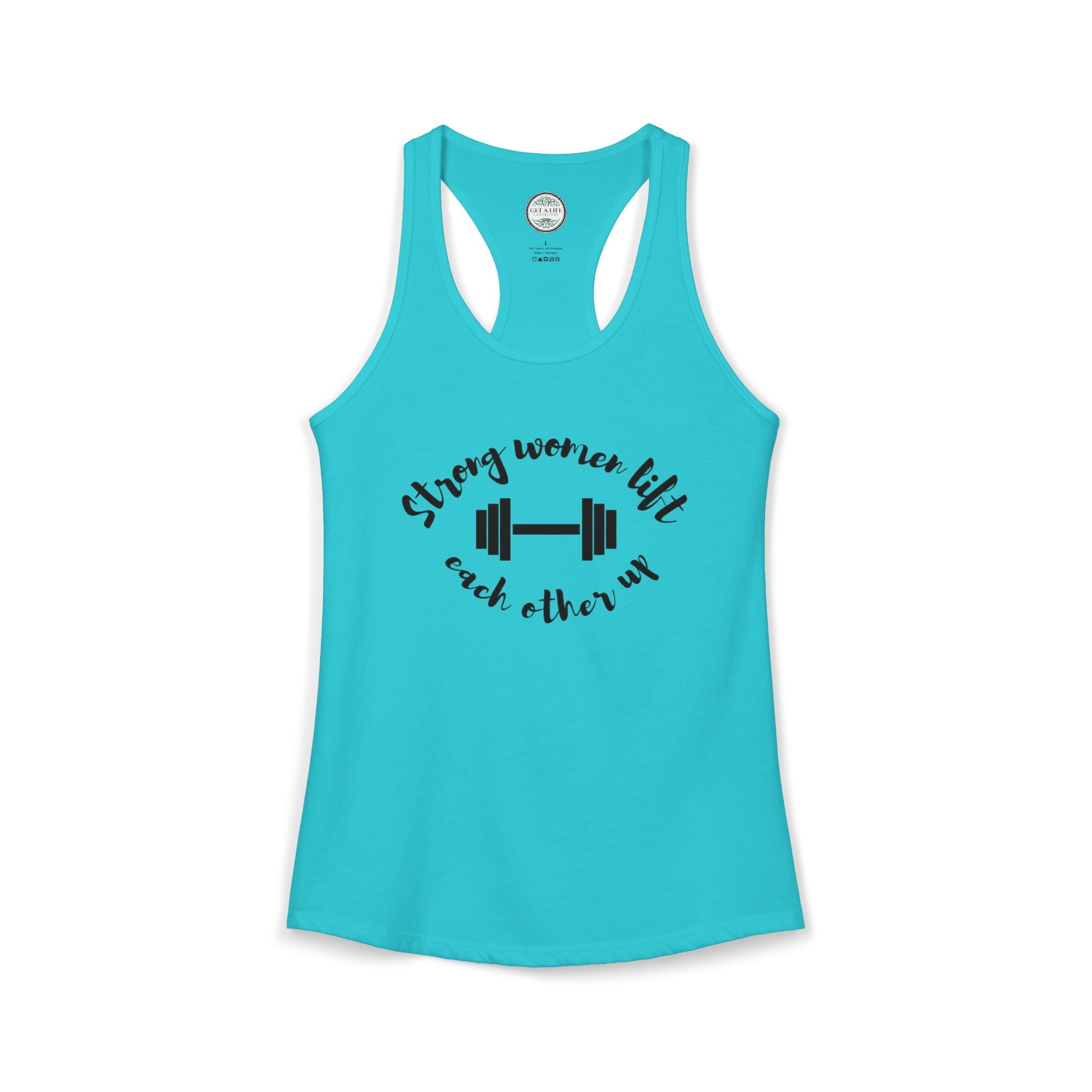 Strong Women Lift Each Other Up Women's Ideal Racerback Tank