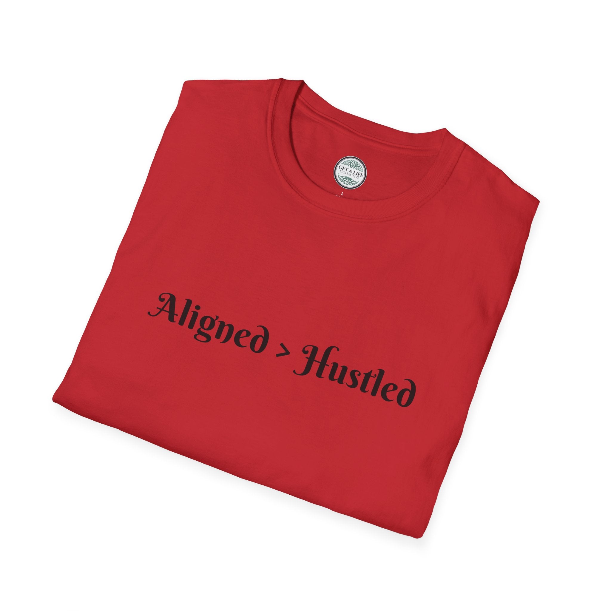 Aligned Hustle Unisex Softstyle T-Shirt