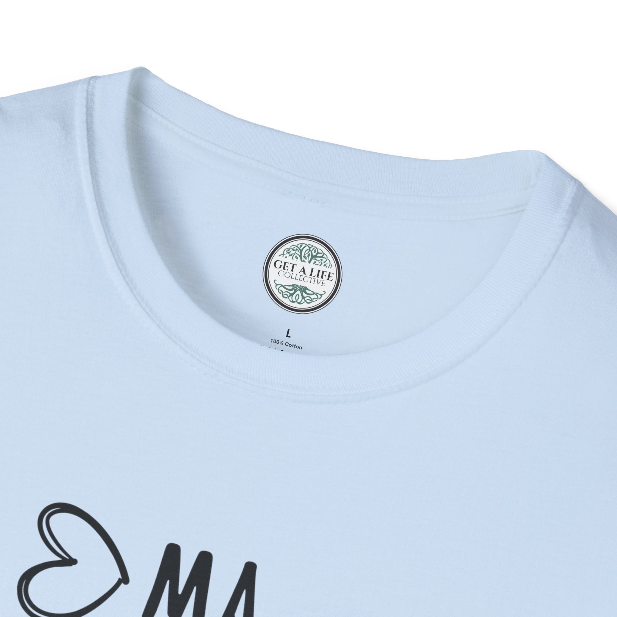 Mom Life T-Shirt — "Ma, Mama, Mommy, Mom, Bruh" Vertical Script Tee
