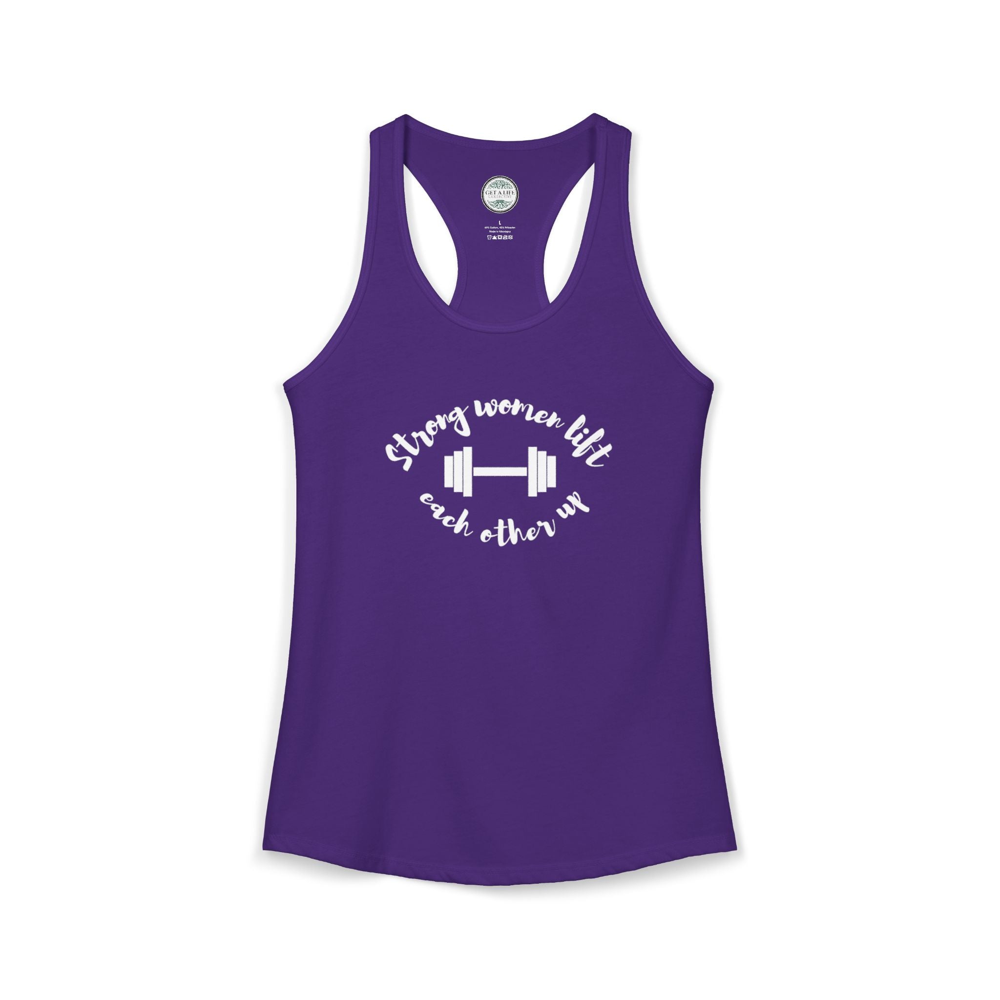 Strong Women Lift Each Other Up Women's Ideal Racerback Tank