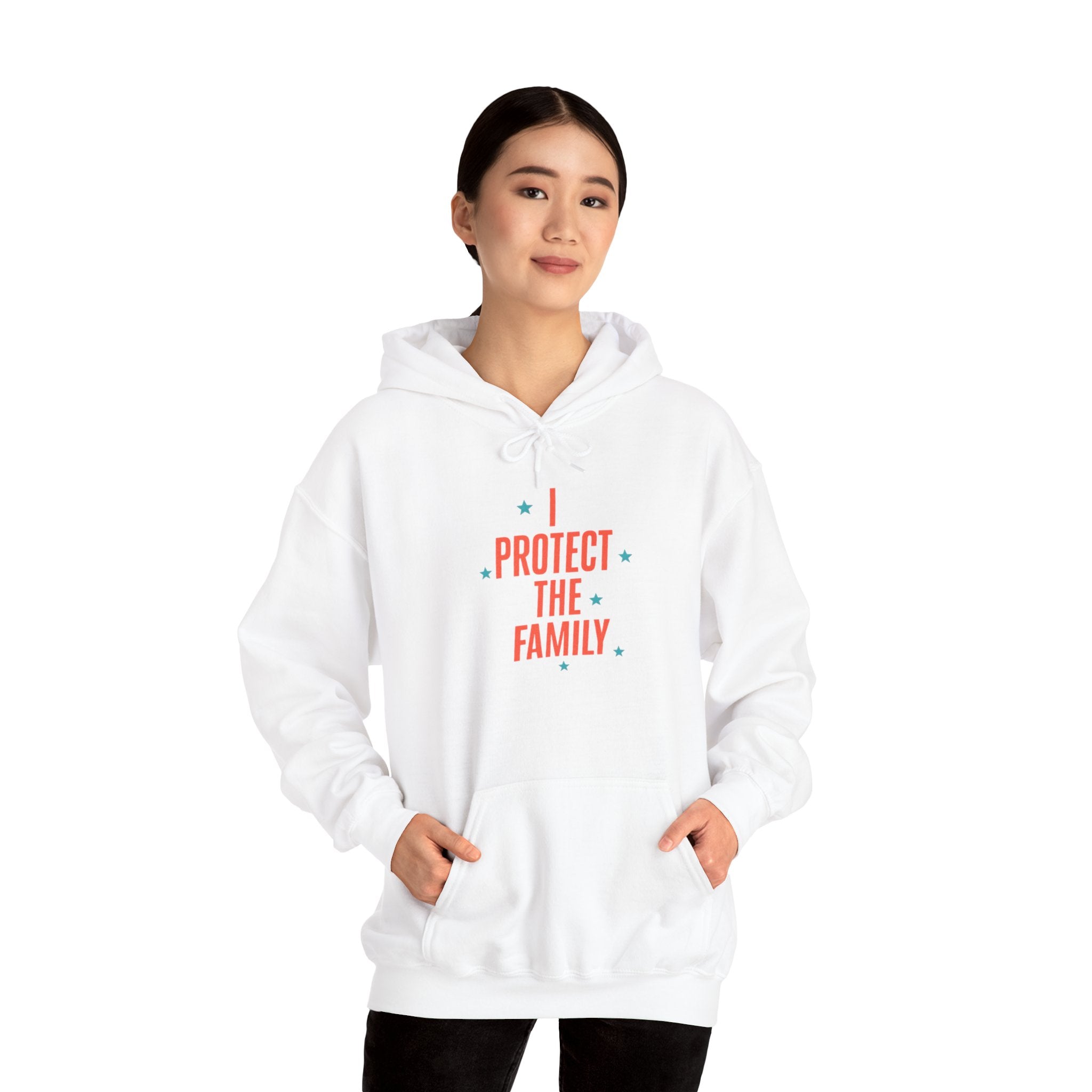 I Protect The Family Hoodie — Protective Family Statement Pullover