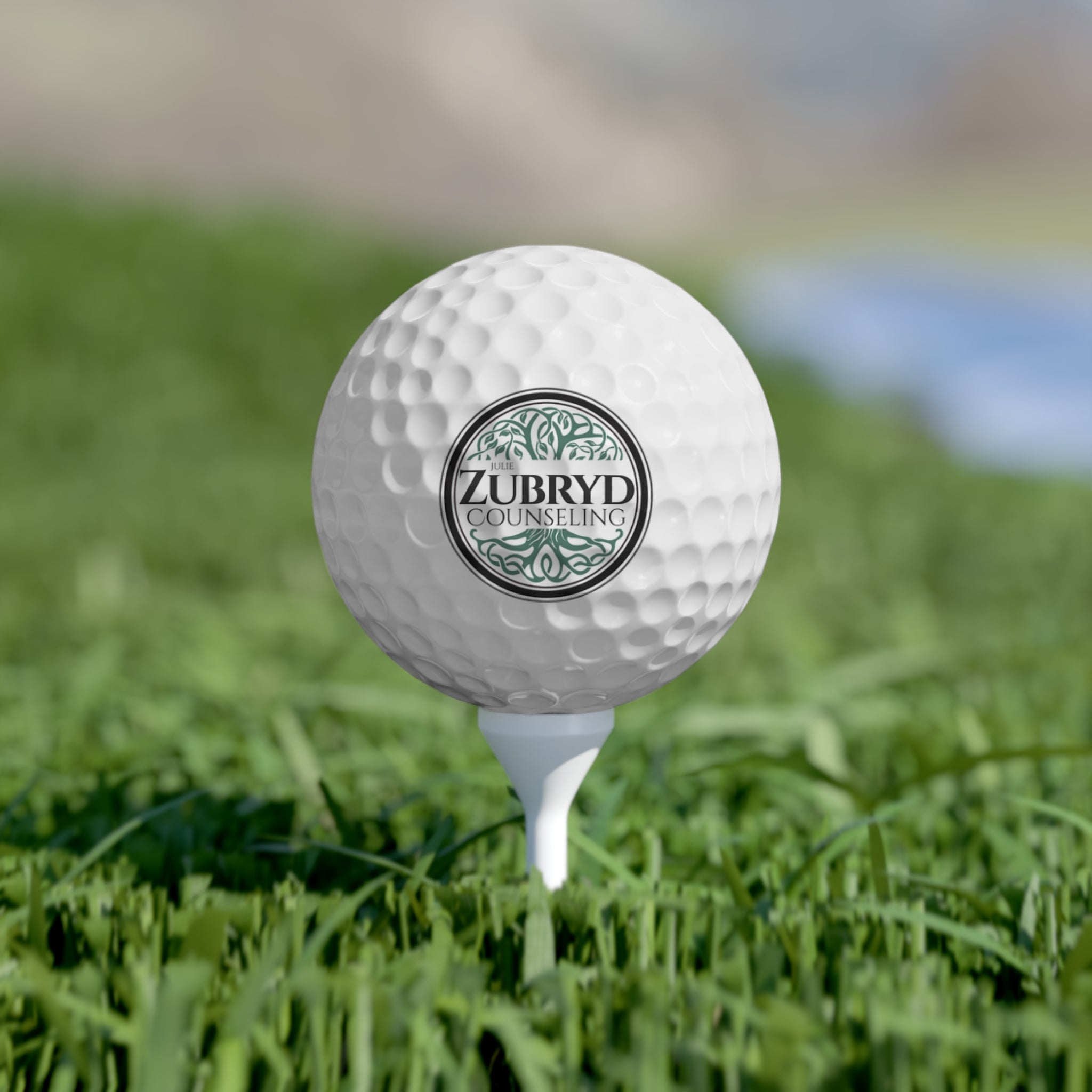 Zubryd Counseling Golf Balls, 6pcs