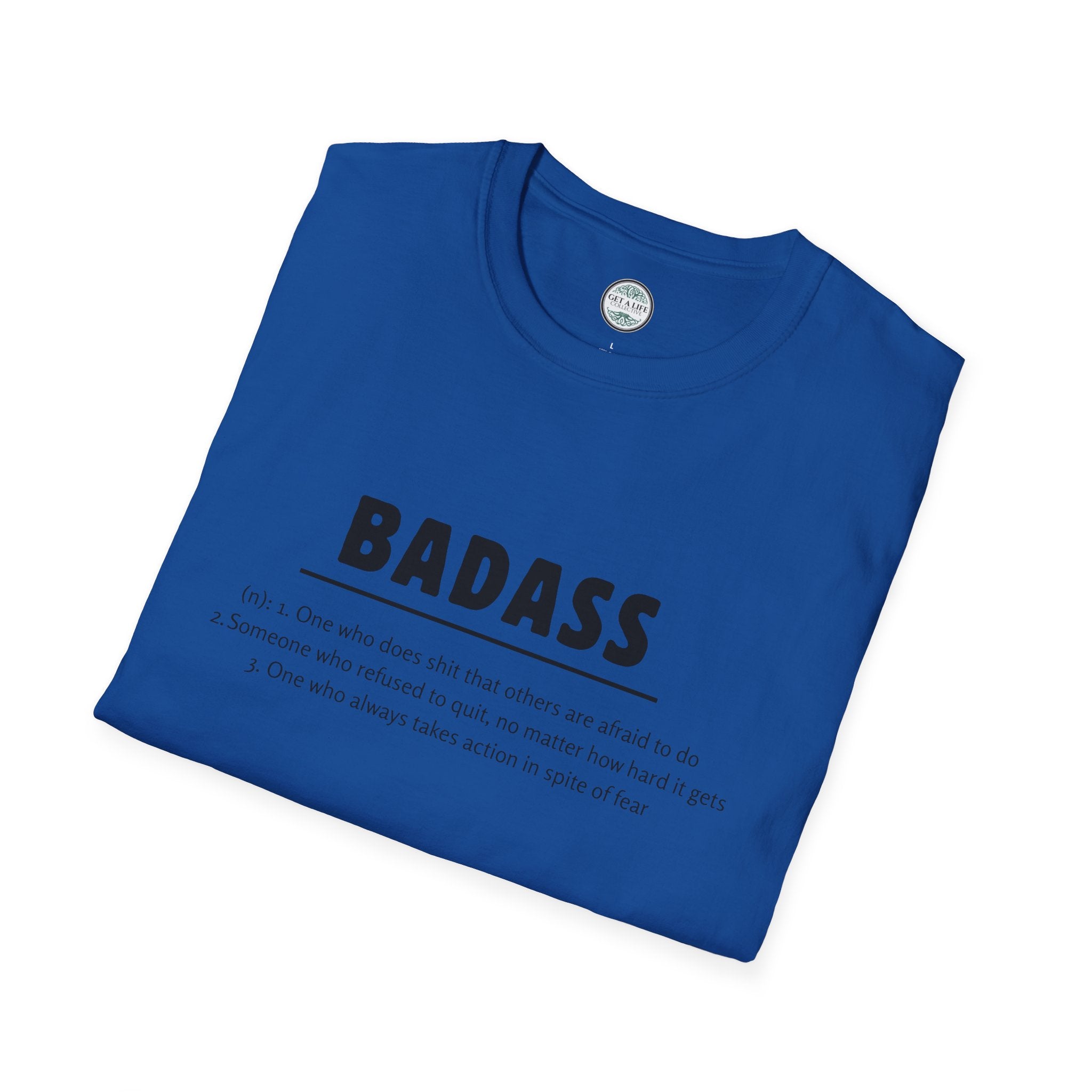 Badass T-Shirt — Minimal Bold Typography Tee