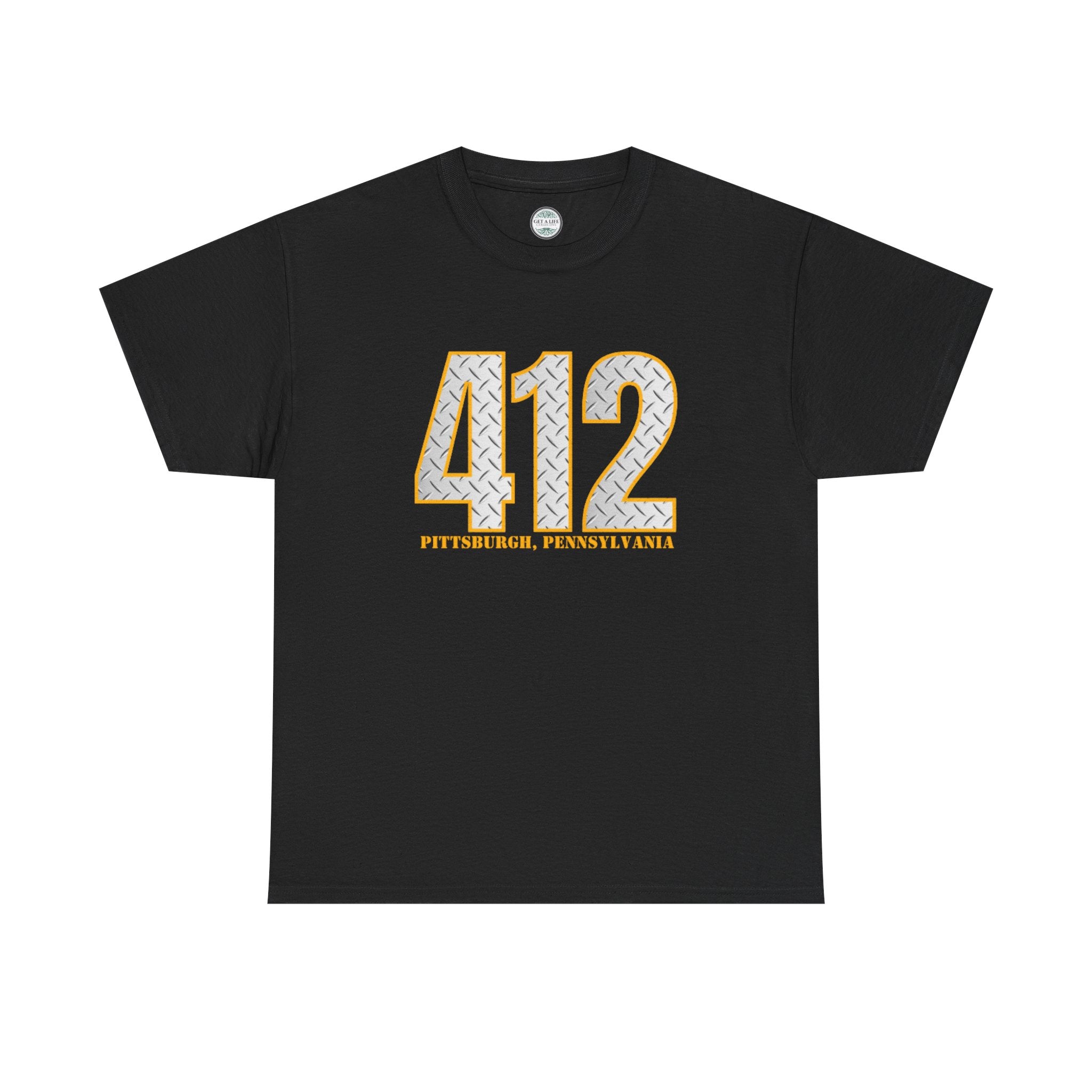 412 Hometown Number T-Shirt — Pittsburgh Area Code Pride Tee