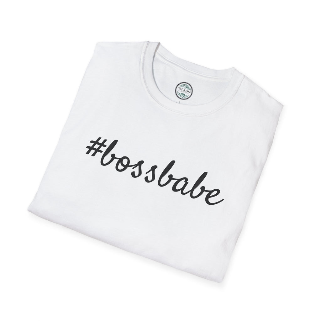 Bossbabe Graphic T-Shirt — #bossbabe Script Tee for Female Entrepreneurs