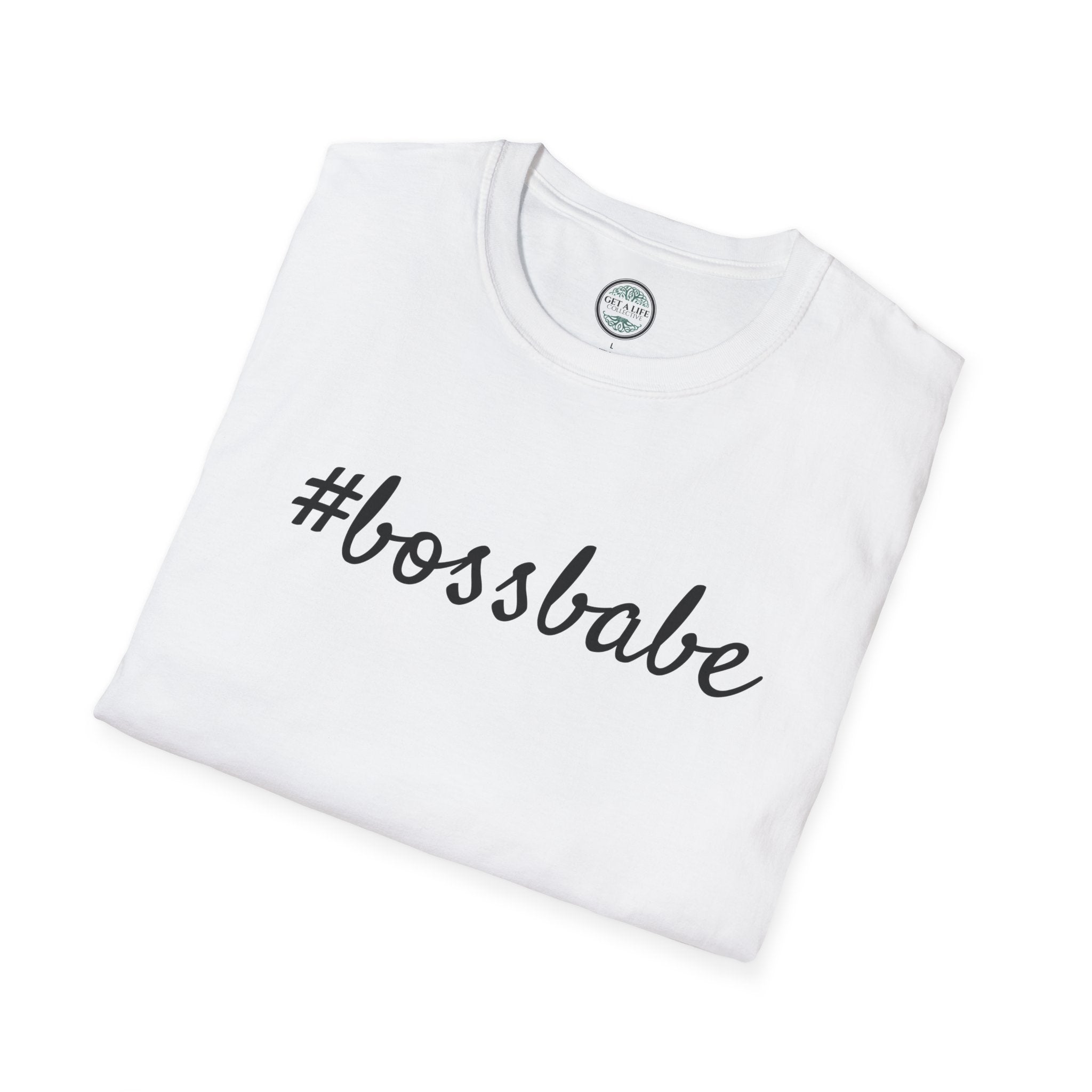 Bossbabe Graphic T-Shirt — #bossbabe Script Tee for Female Entrepreneurs