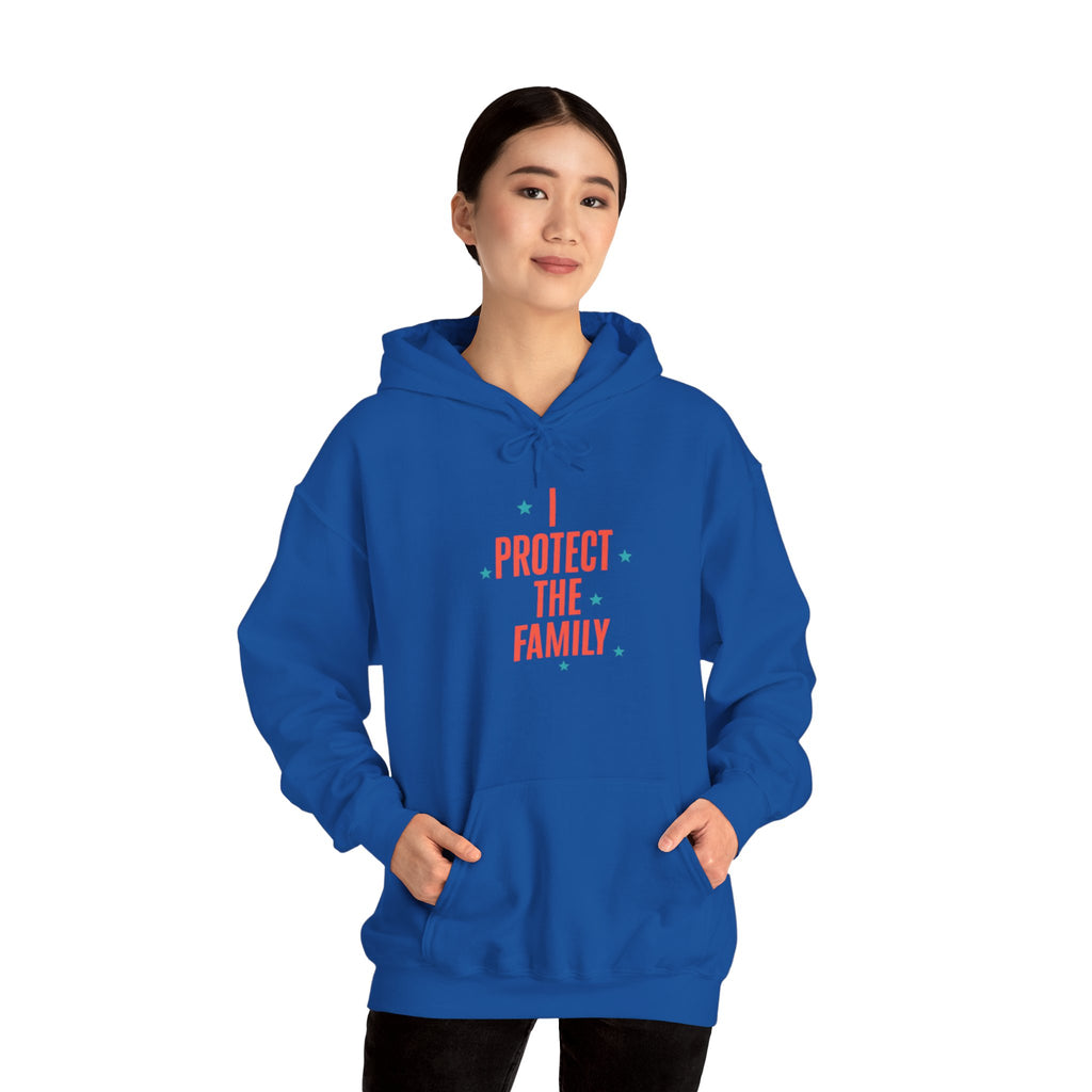 I Protect The Family Hoodie — Protective Family Statement Pullover