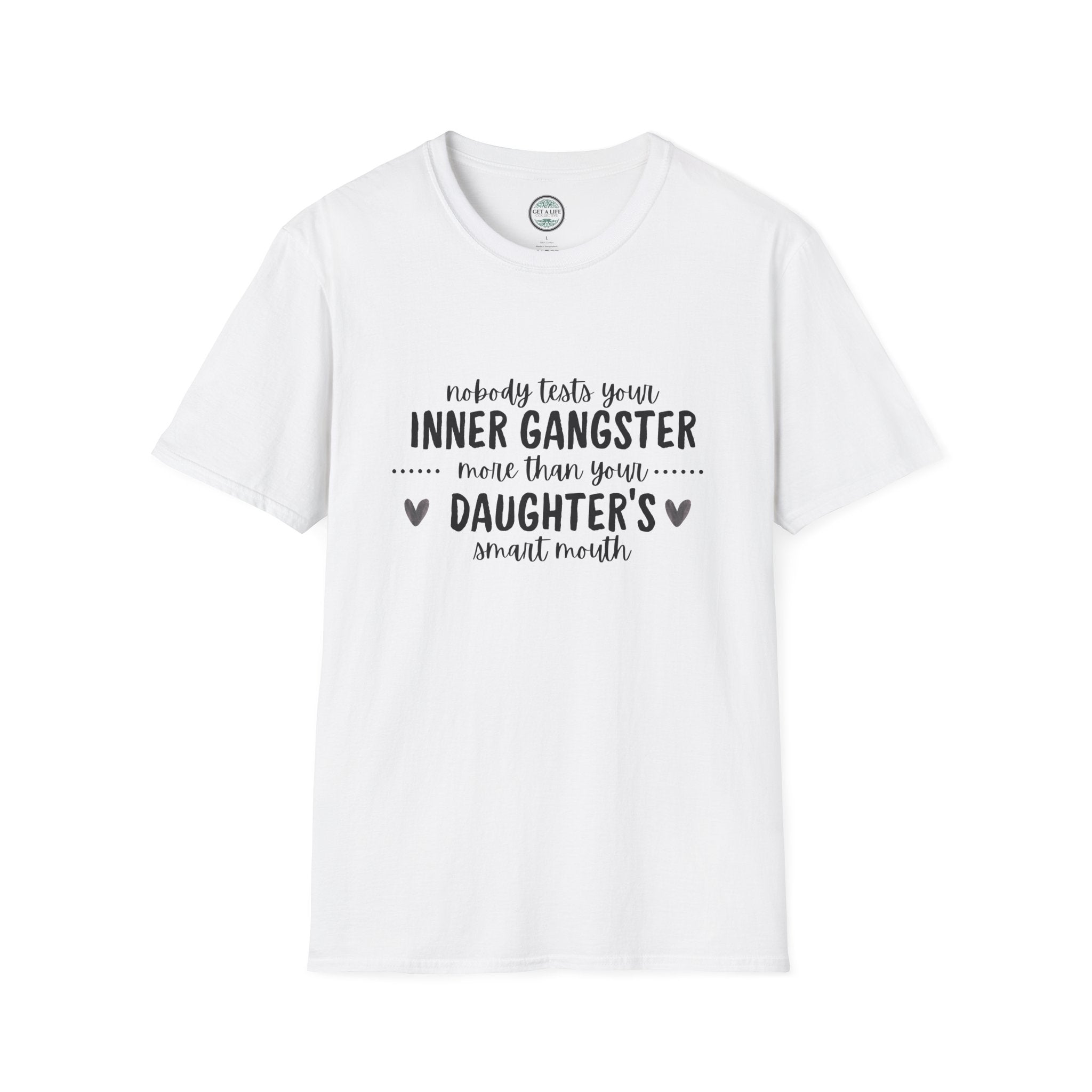 “Nobody Tests Your Inner Gangster More Than Your Daughter’s Annual Mouth” Funny Mom Tee tshirt