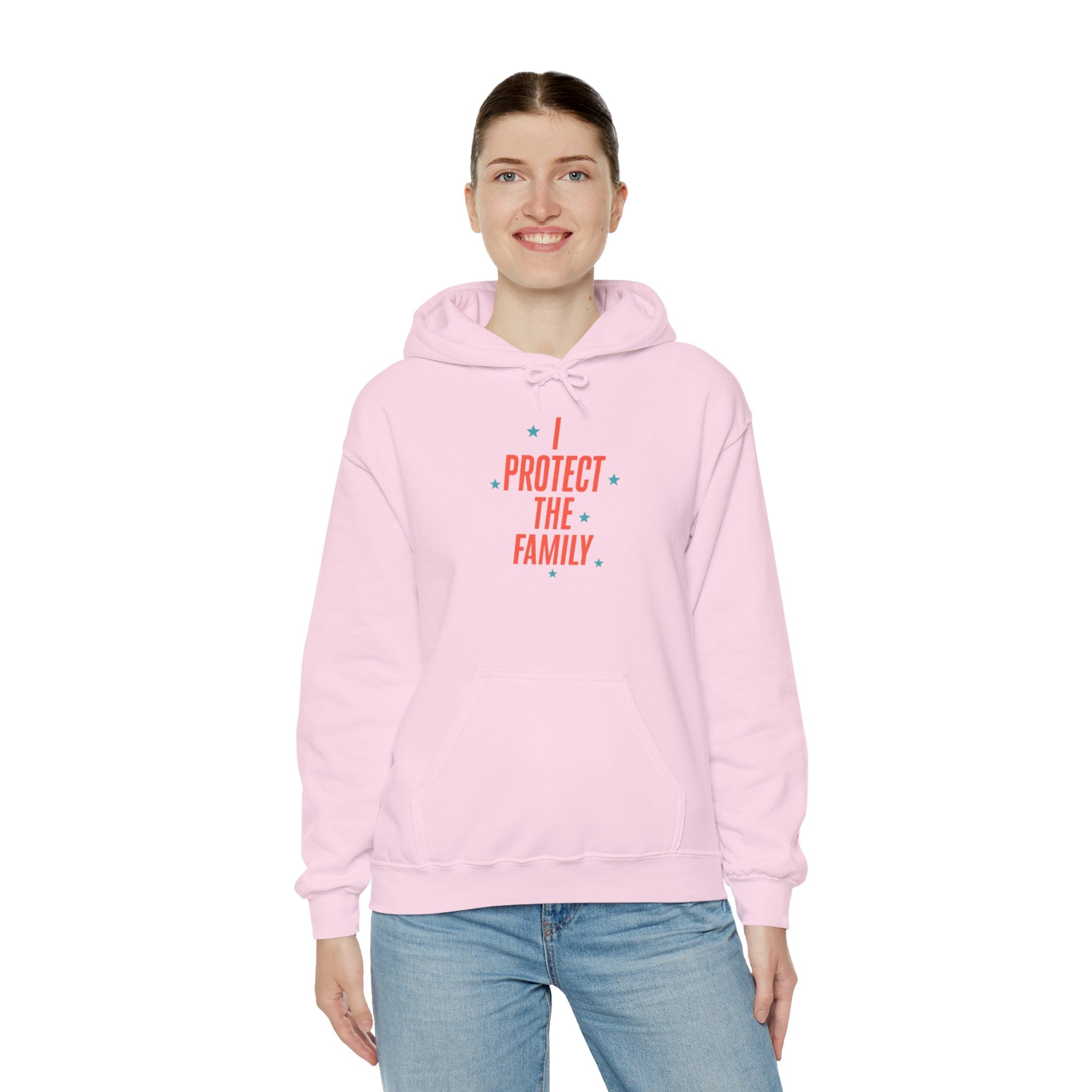 I Protect The Family Hoodie — Protective Family Statement Pullover