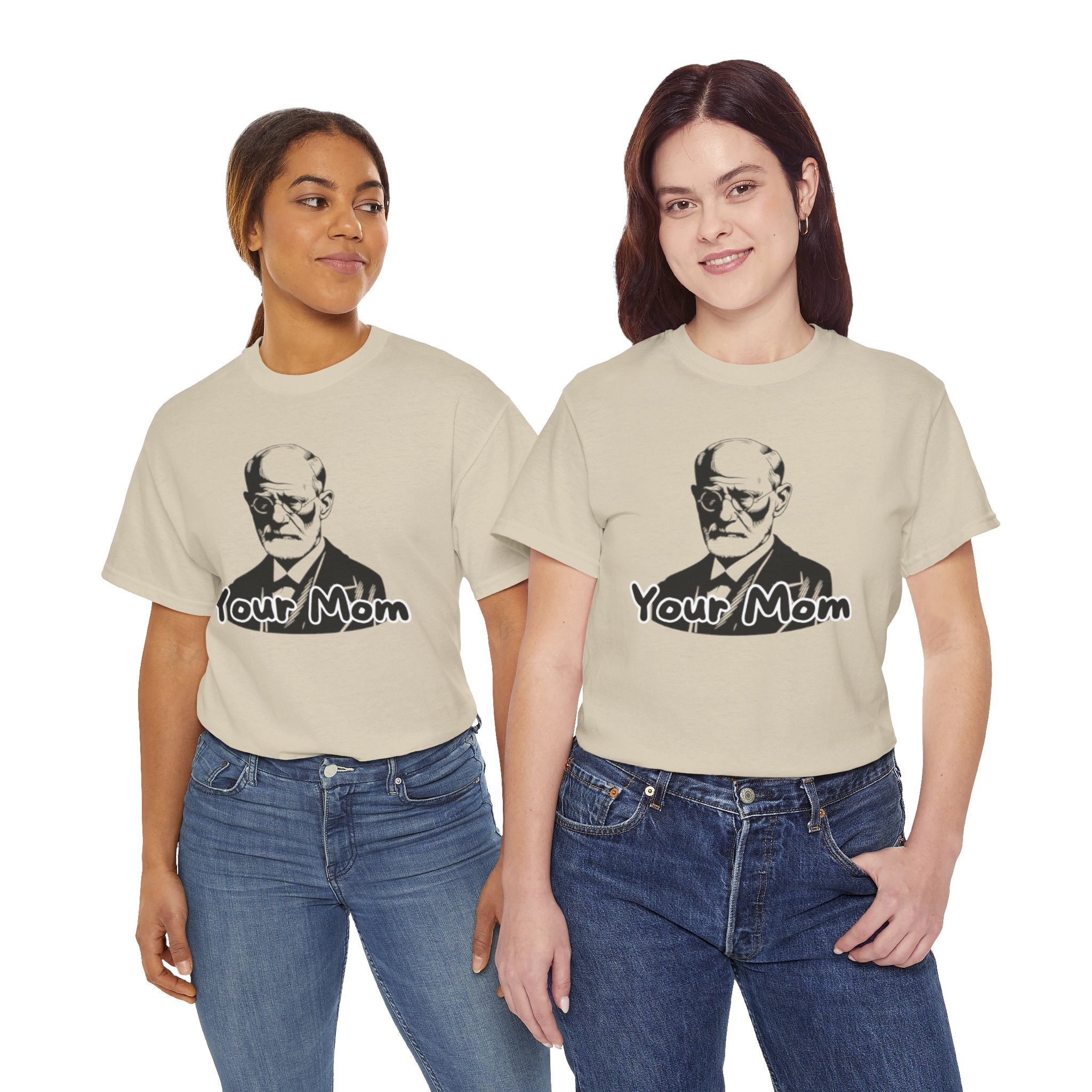 Graphic Tee – Vintage Freud ‘Your Mom’ Funny Psychoanalysis T-Shirt