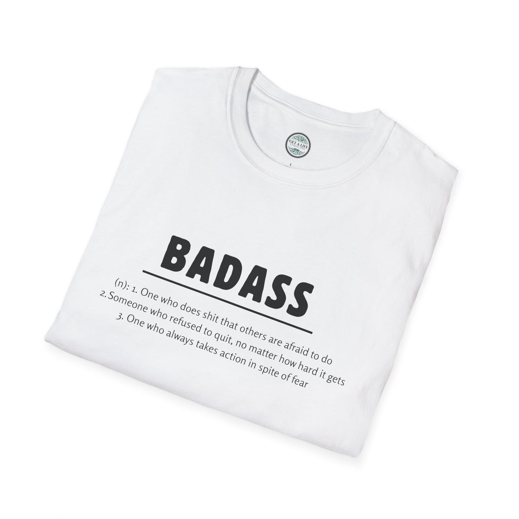 Badass T-Shirt — Minimal Bold Typography Tee