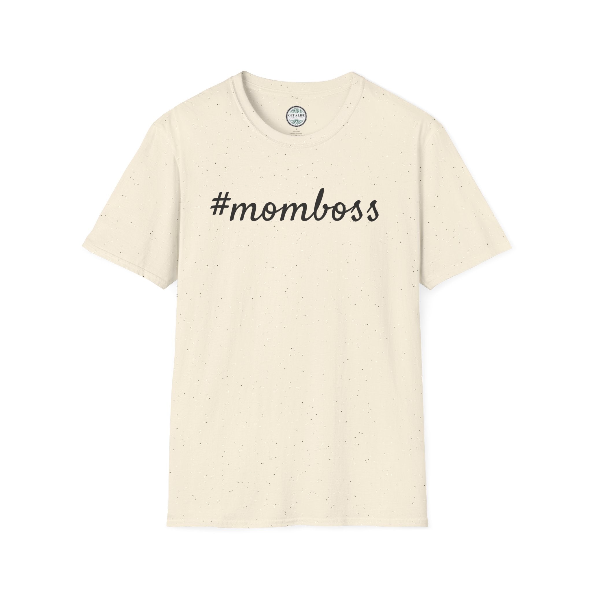Mom Boss T-Shirt - #momboss Graphic Tee for Moms, Mother’s Day Gift