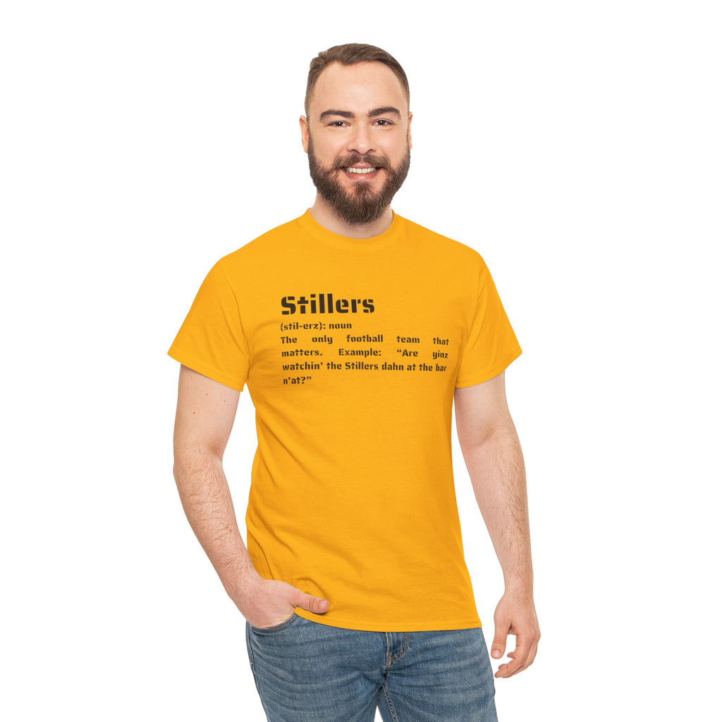 Stillers Definition T-Shirt — Funny Football Dad Tee