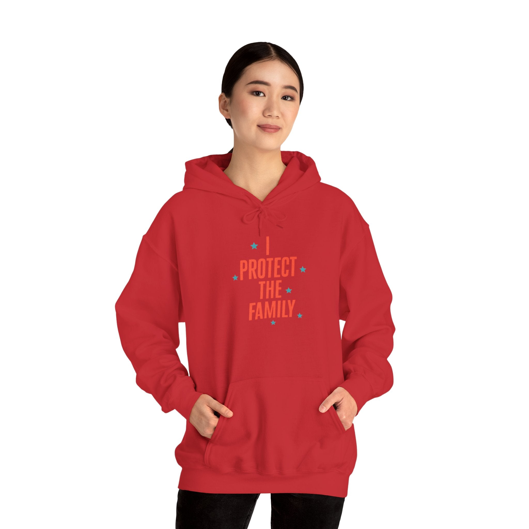 I Protect The Family Hoodie — Protective Family Statement Pullover