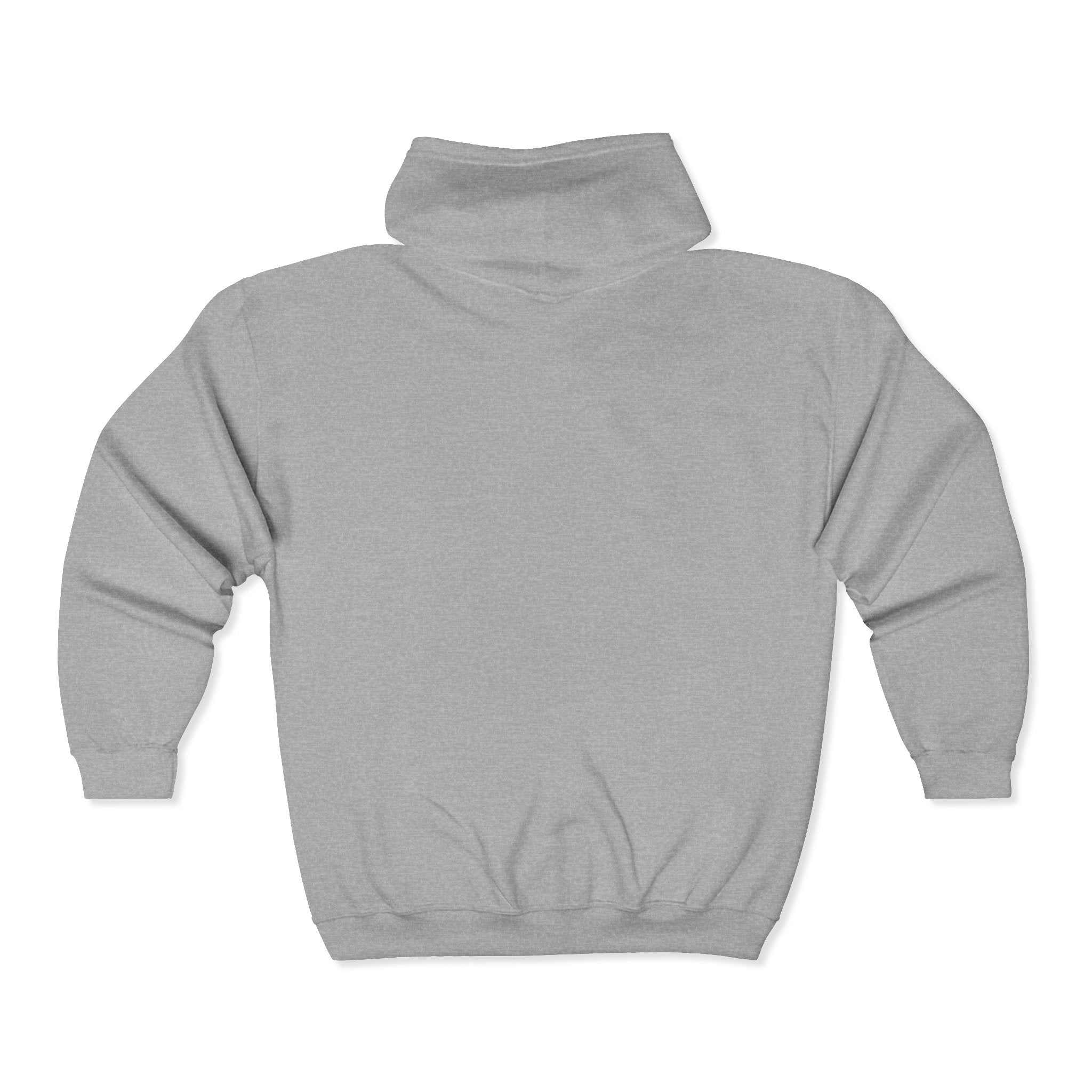 Zubryd Counseling Full-Zip Hoodie — Vintage Laurel Crest "ZUBRYD" Logo
