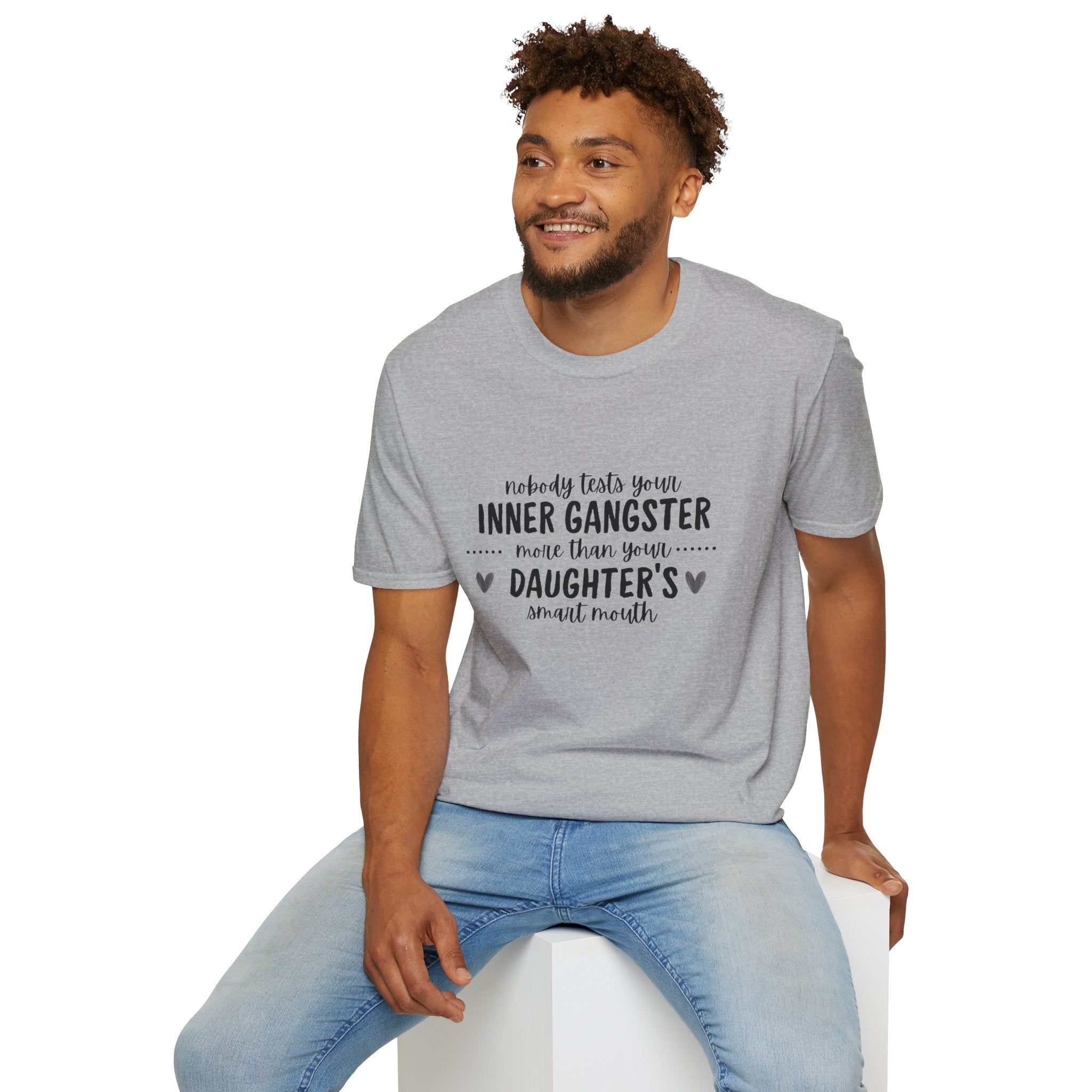 “Nobody Tests Your Inner Gangster More Than Your Daughter’s Annual Mouth” Funny Mom Tee tshirt