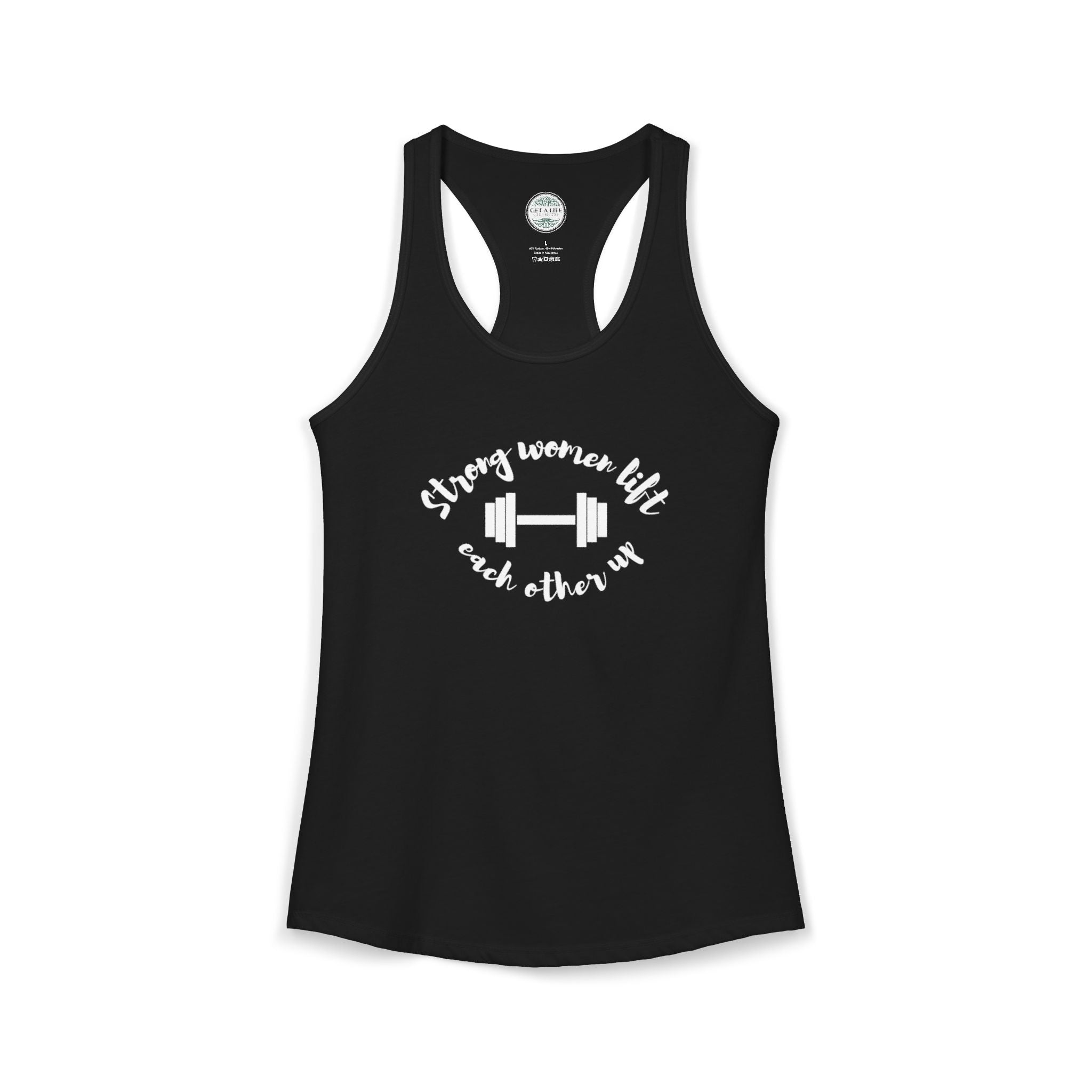 Strong Women Lift Each Other Up Women's Ideal Racerback Tank