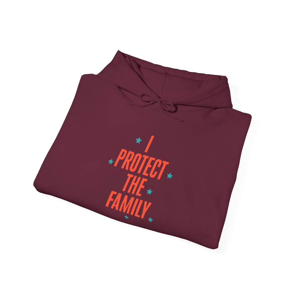 I Protect The Family Hoodie — Protective Family Statement Pullover
