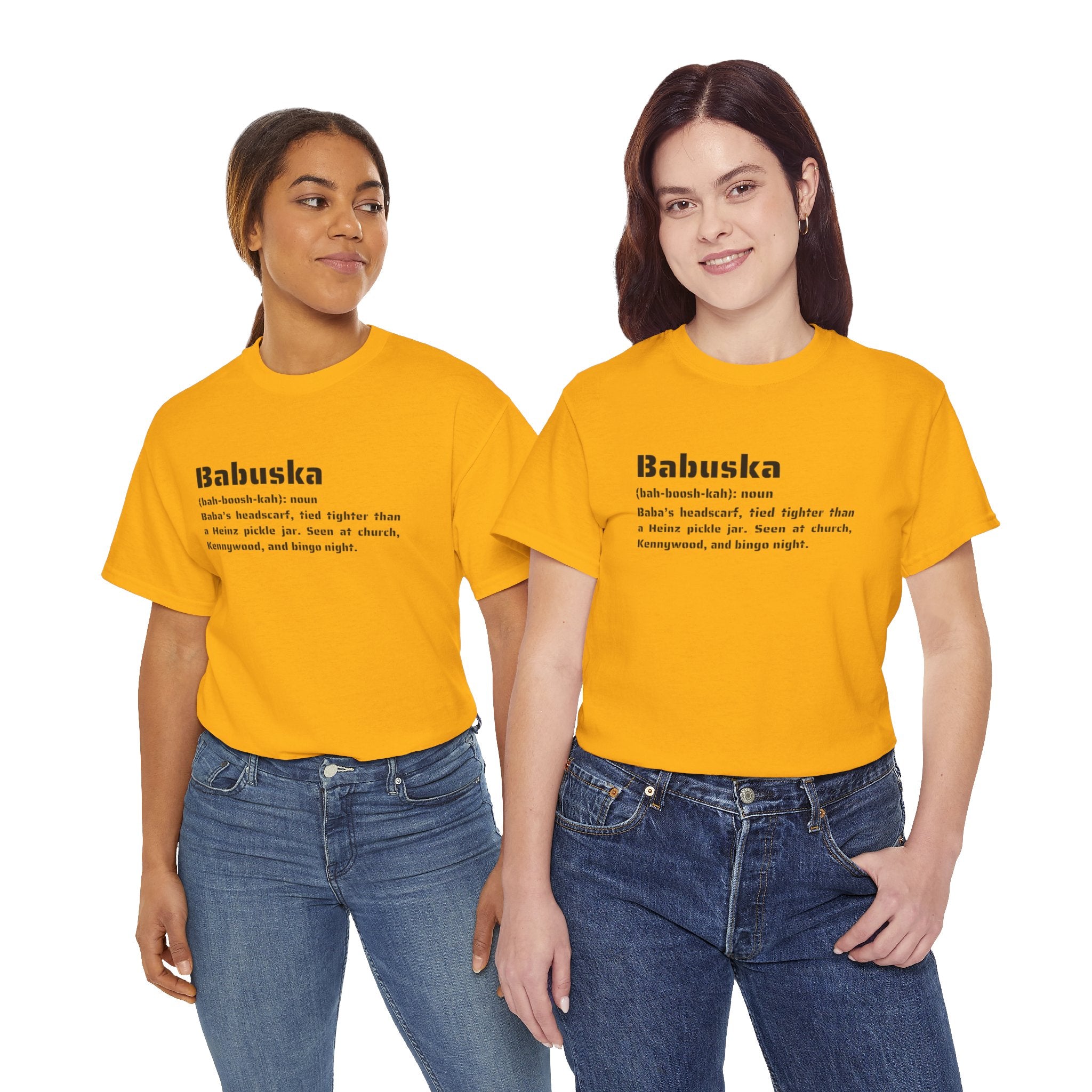 Babushka Definition Tee — Funny Grandmother Shirt