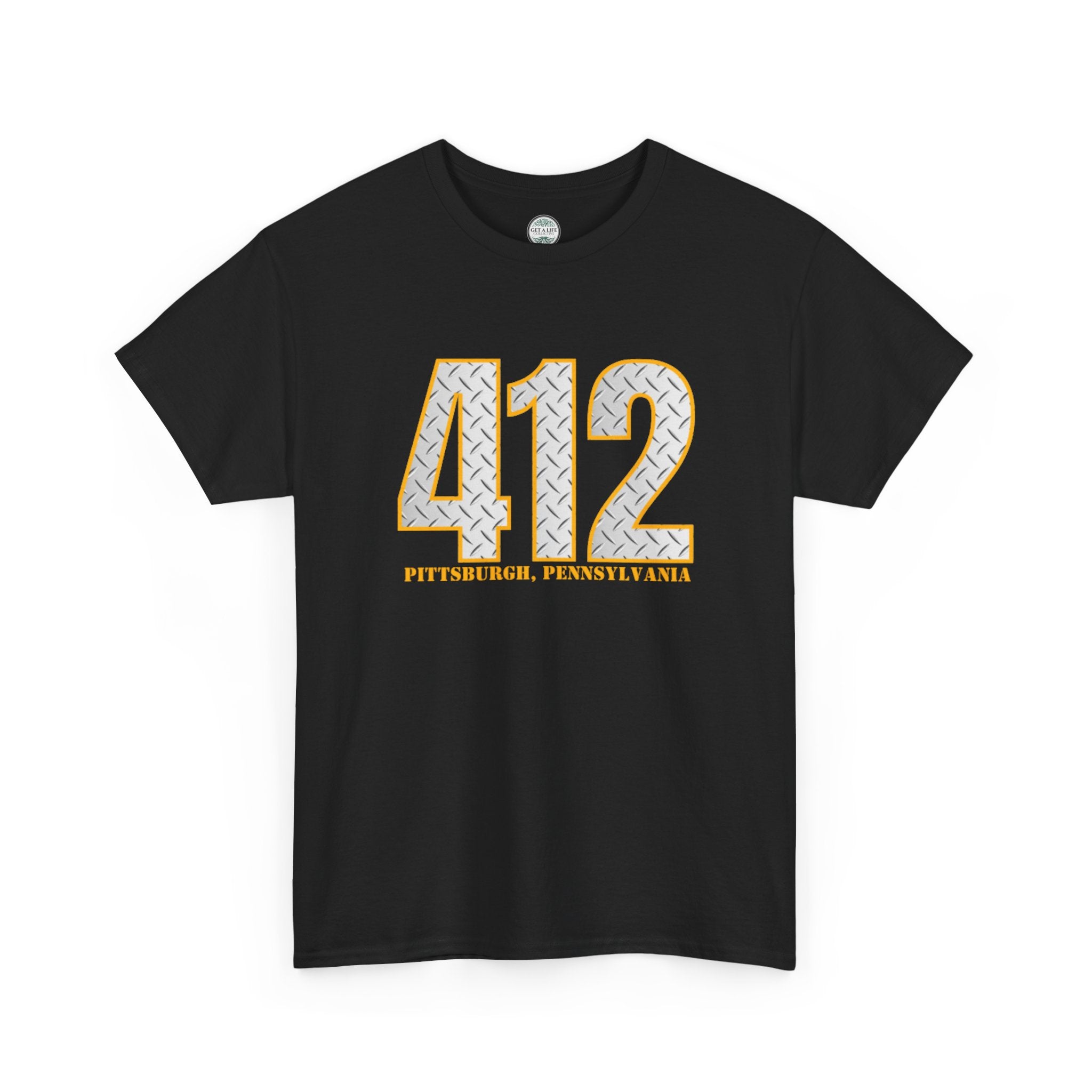412 Hometown Number T-Shirt — Pittsburgh Area Code Pride Tee