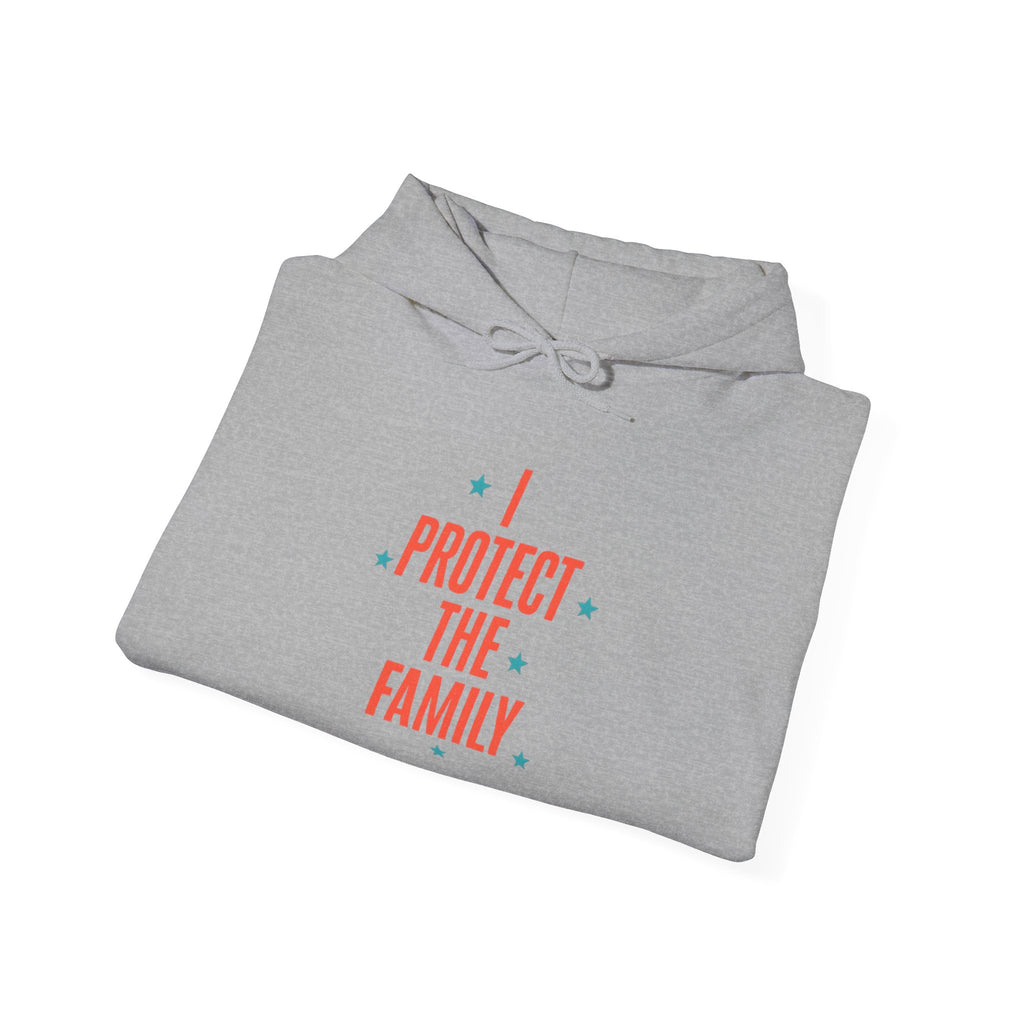 I Protect The Family Hoodie — Protective Family Statement Pullover