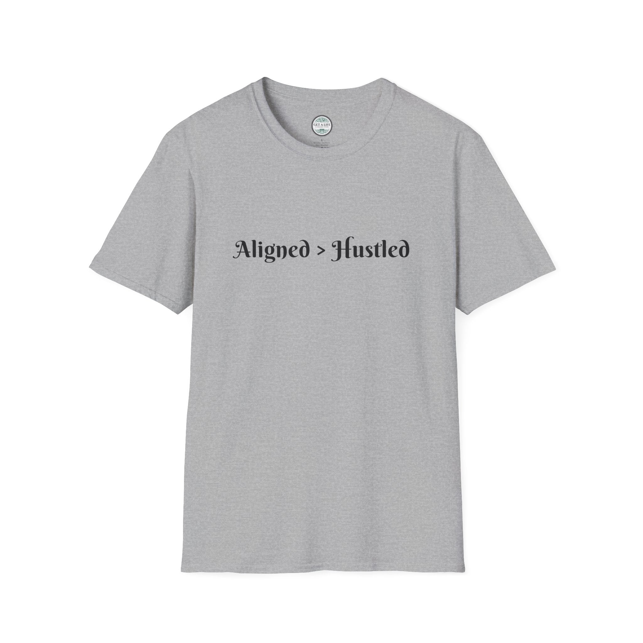 Aligned Hustle Unisex Softstyle T-Shirt