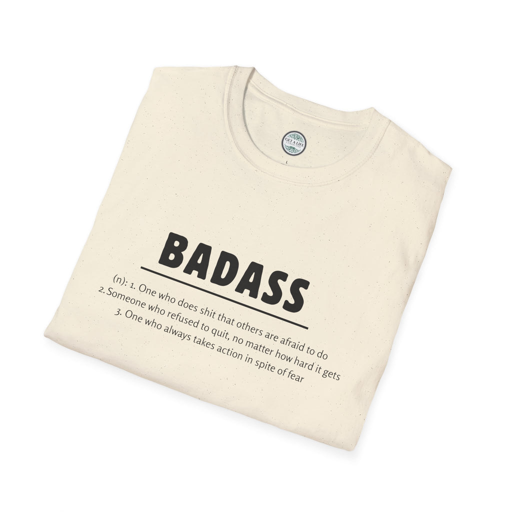 Badass T-Shirt — Minimal Bold Typography Tee