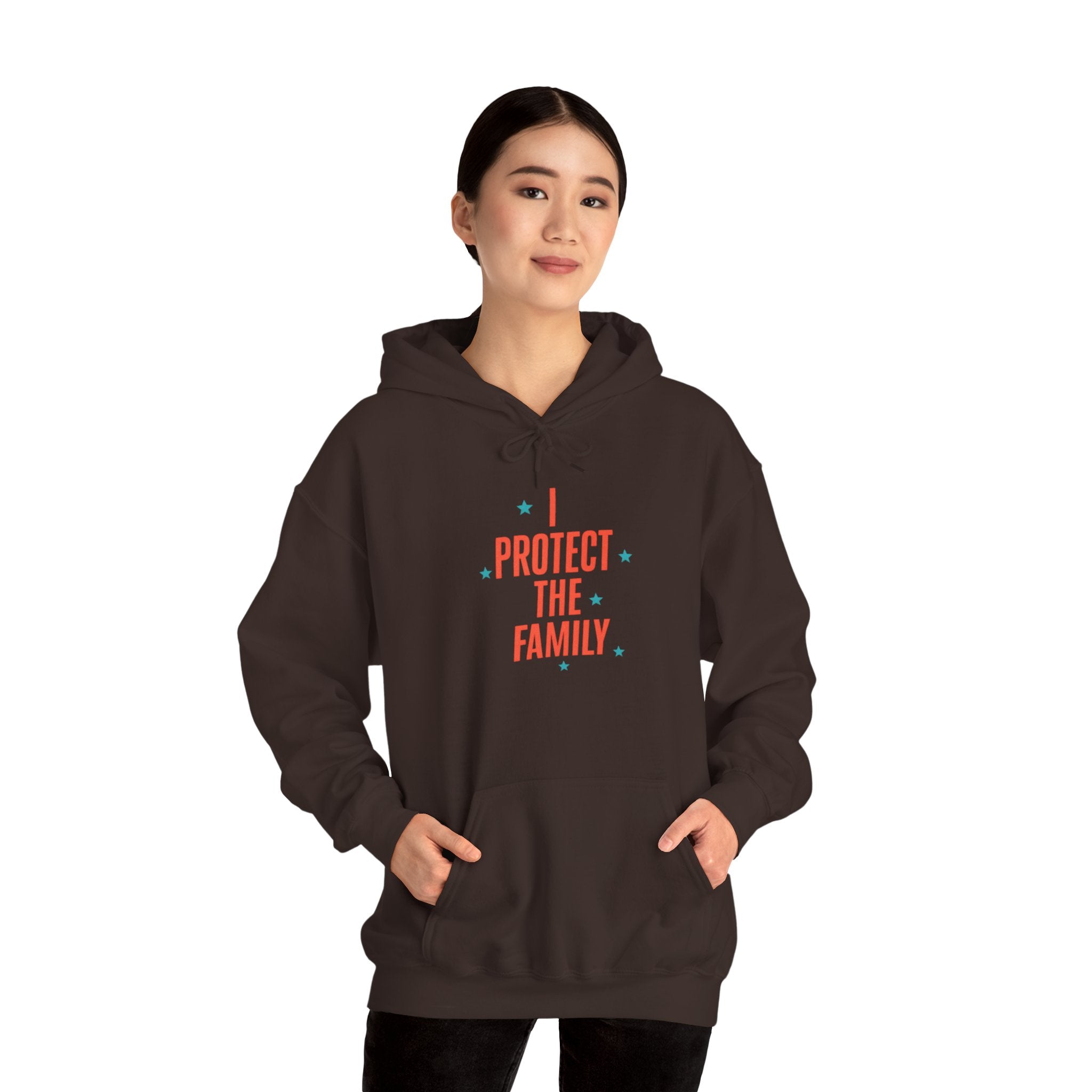 I Protect The Family Hoodie — Protective Family Statement Pullover