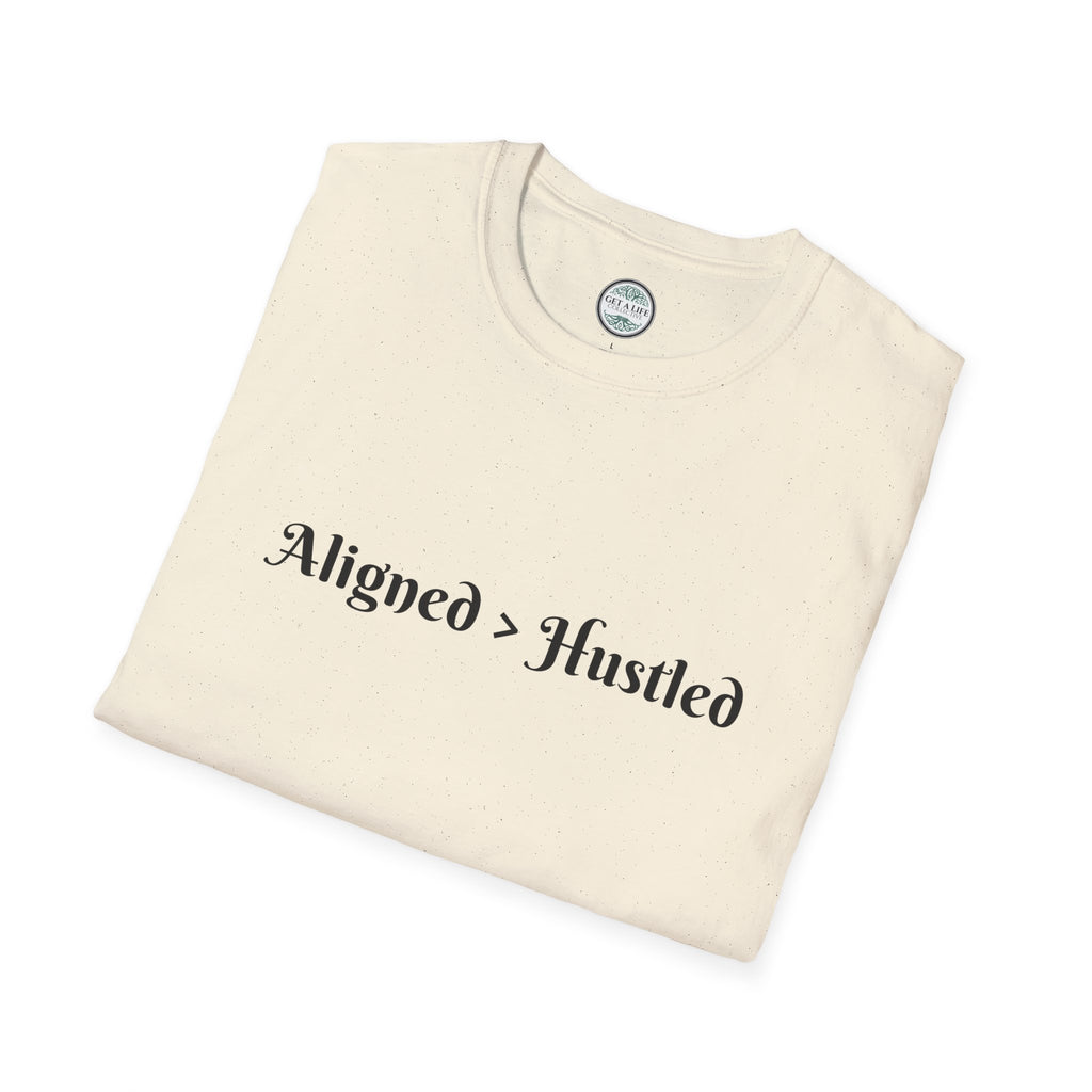 Aligned Hustle Unisex Softstyle T-Shirt