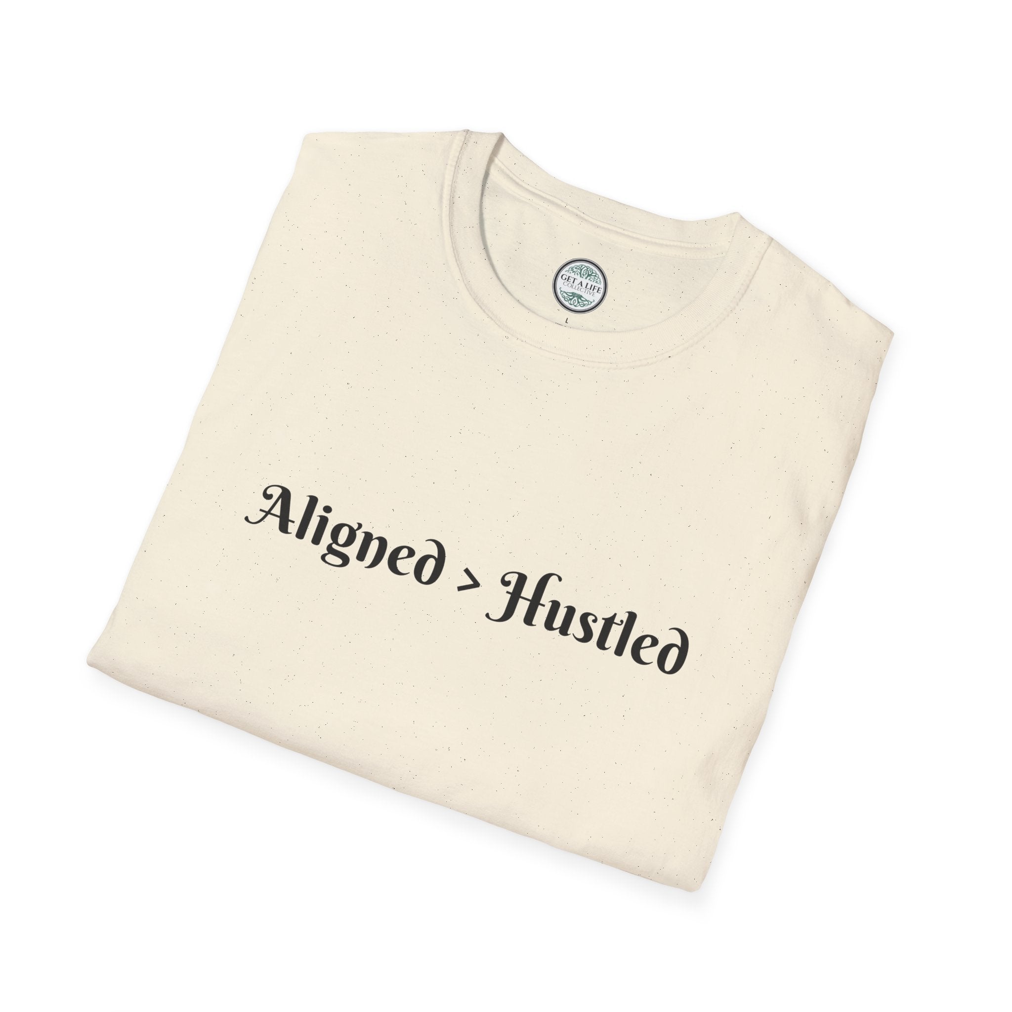 Aligned Hustle Unisex Softstyle T-Shirt