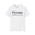 Female Iron Man Unisex Softstyle T-Shirt