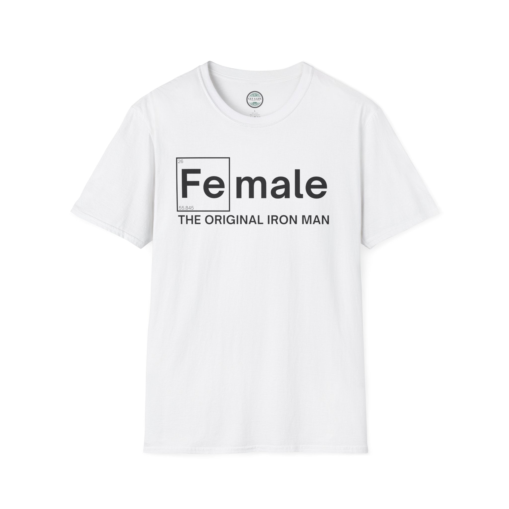 Female Iron Man Unisex Softstyle T-Shirt
