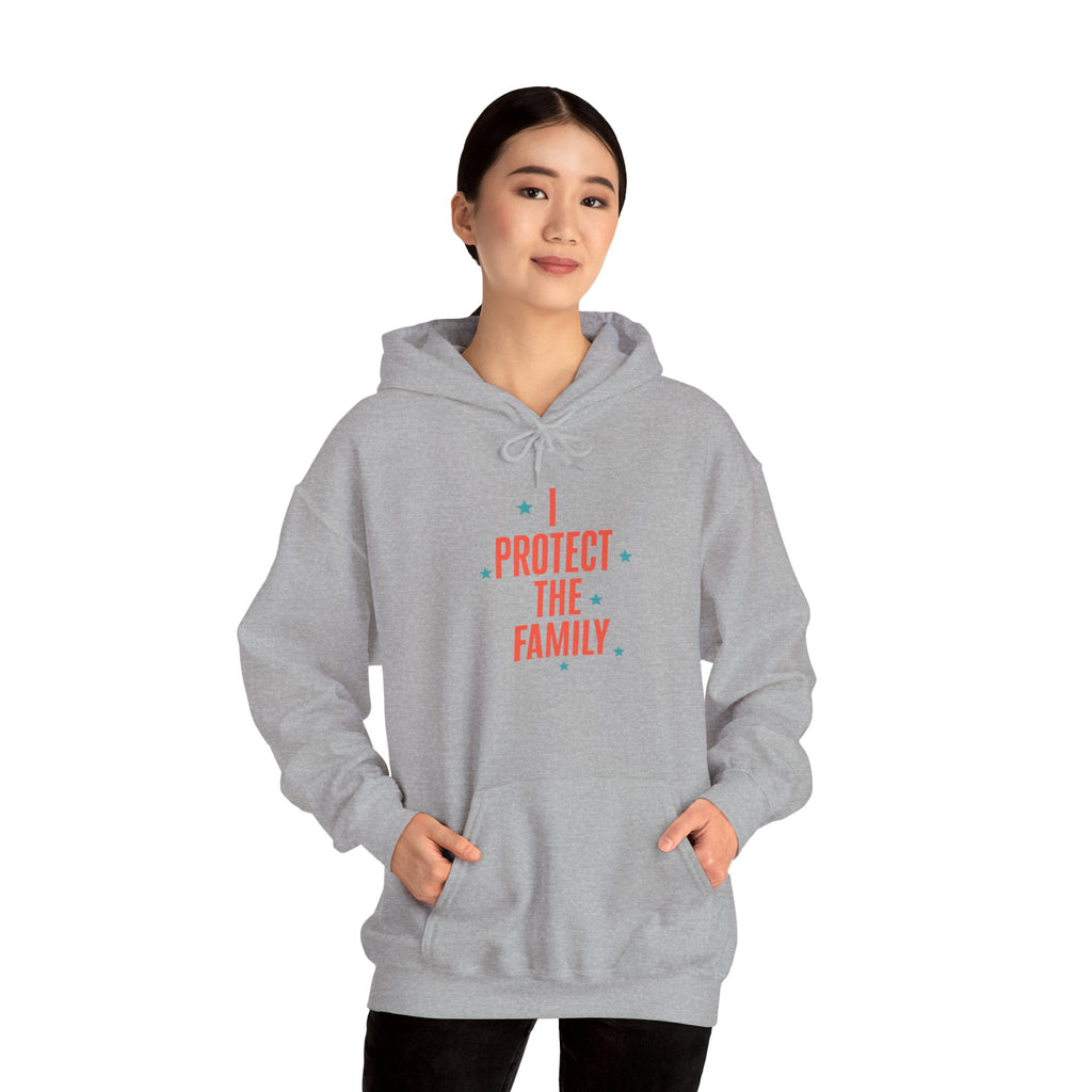 I Protect The Family Hoodie — Protective Family Statement Pullover