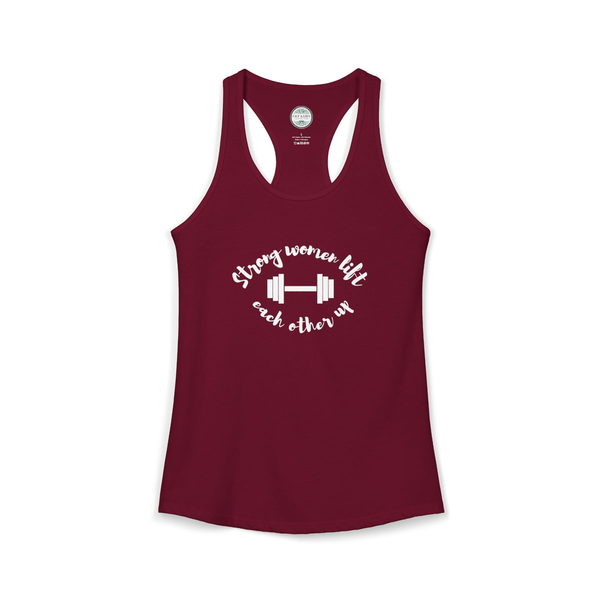 Strong Women Lift Each Other Up Women's Ideal Racerback Tank