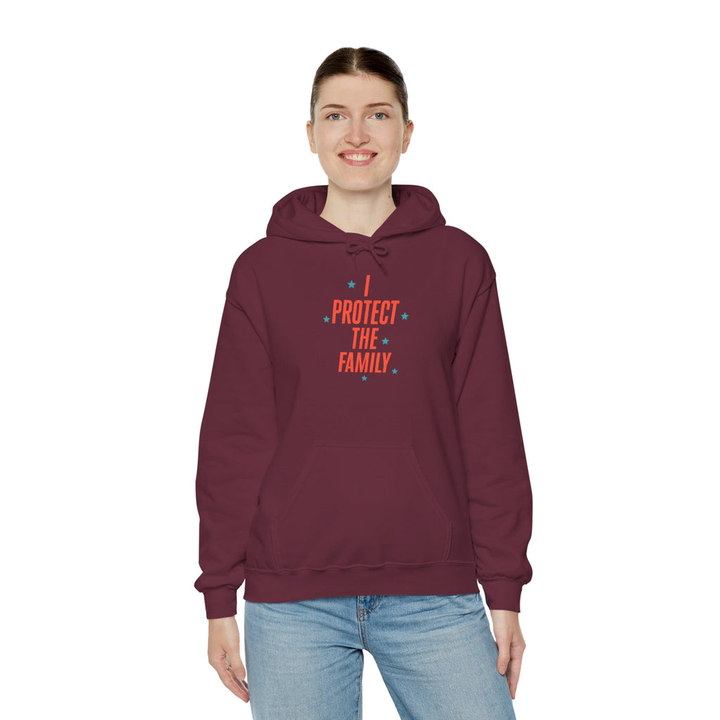 I Protect The Family Hoodie — Protective Family Statement Pullover