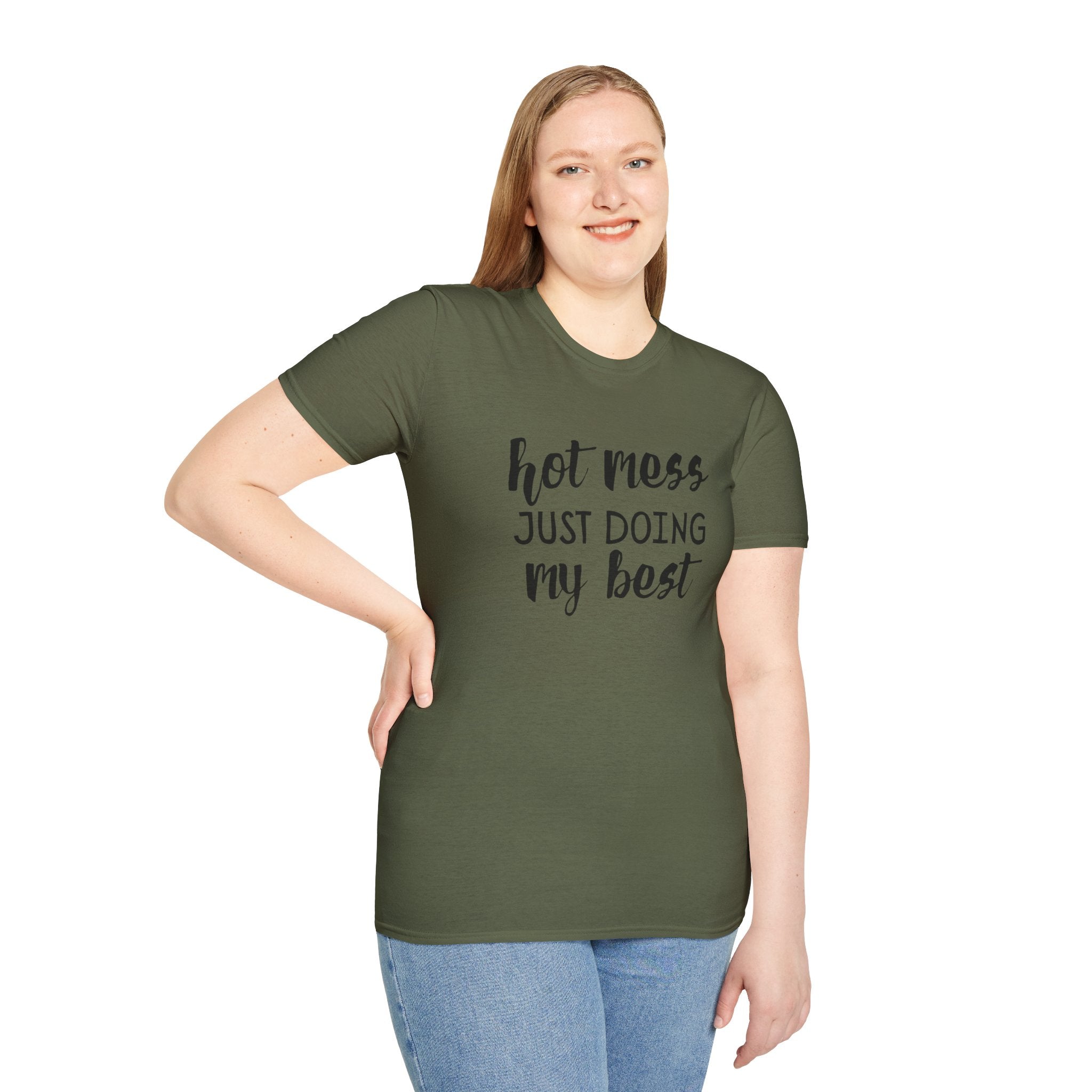 Hot Mess tee Unisex Softstyle T-Shirt
