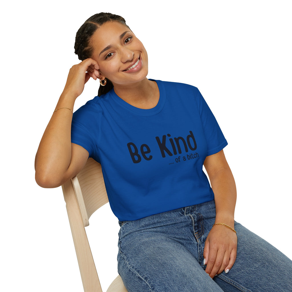 "Be Kind (of a bitch)" Funny Sarcastic Graphic Tee tshirt