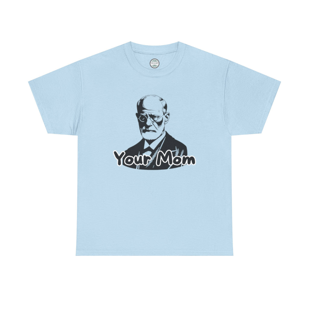 Graphic Tee – Vintage Freud ‘Your Mom’ Funny Psychoanalysis T-Shirt